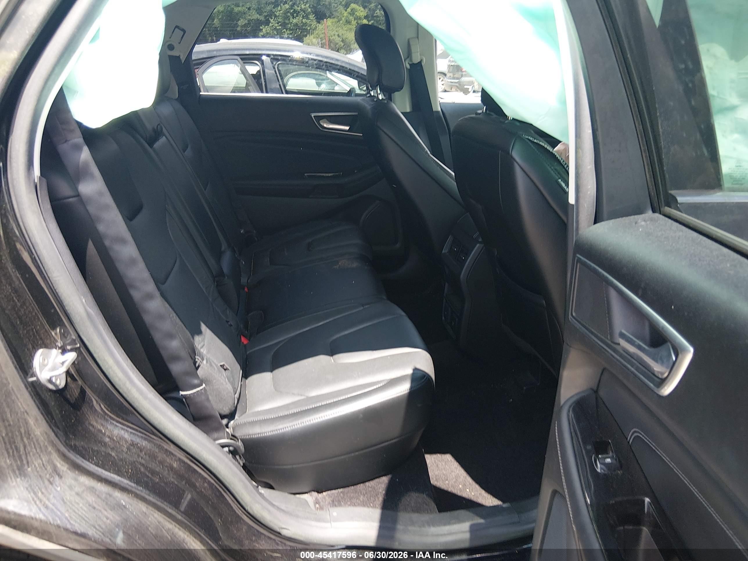 2015 Ford Edge Titanium Black vin: 2FMPK4K82FBB19061