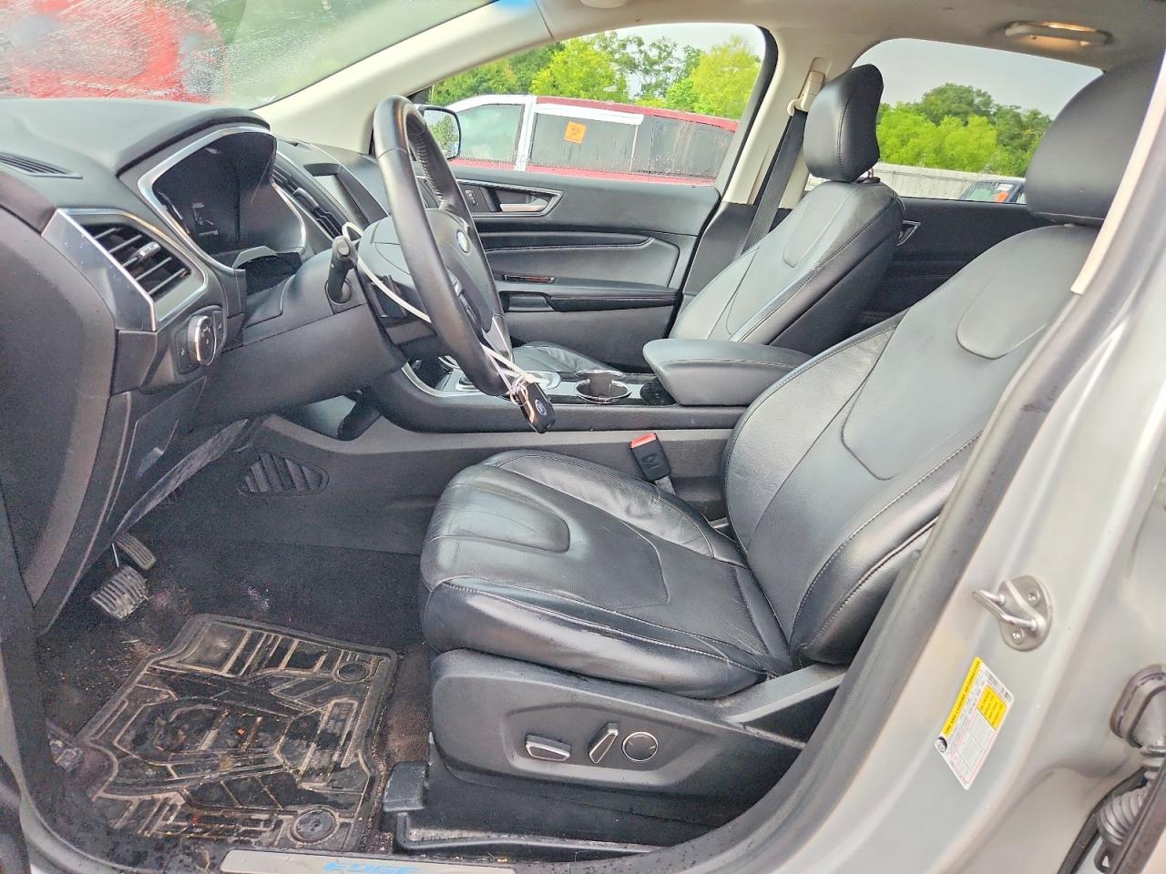 2015 Ford Edge Titanium Silver vin: 2FMPK4K82FBB65442