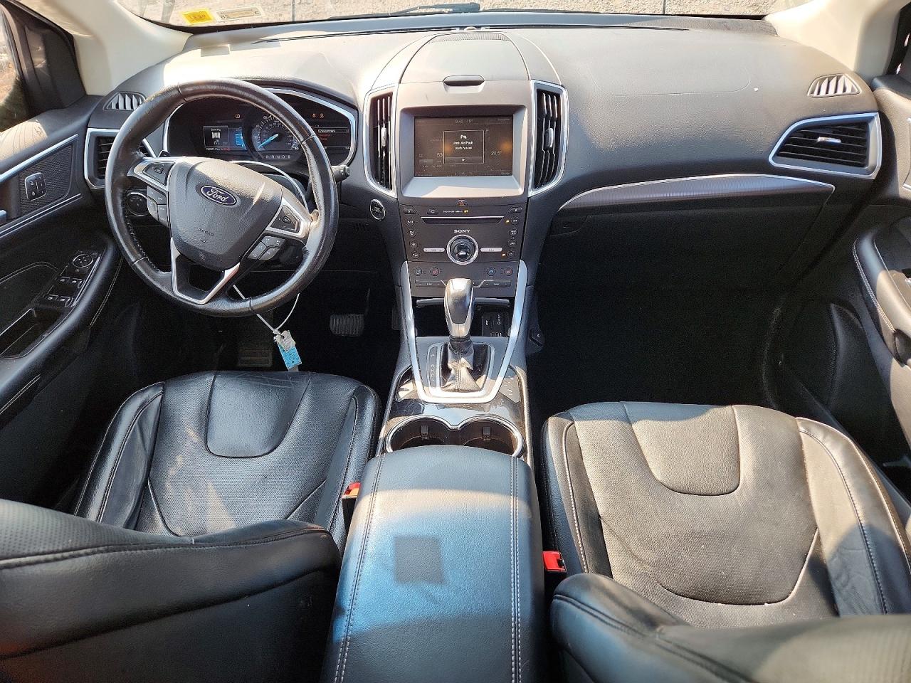 2015 Ford Edge Titanium Black vin: 2FMPK4K83FBB23667