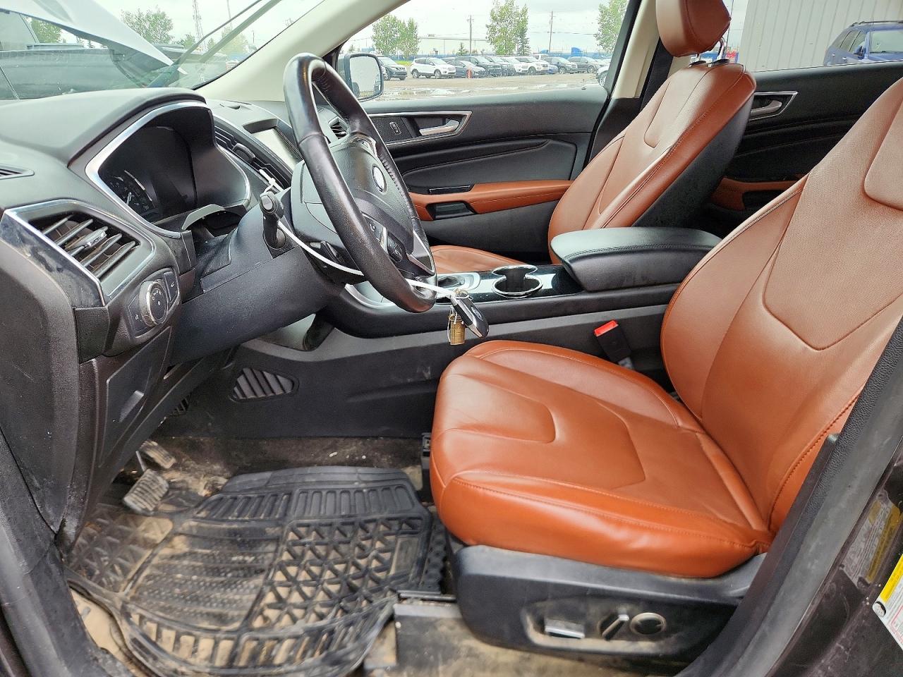 2015 Ford Edge Titanium Gray vin: 2FMPK4K85FBB23993