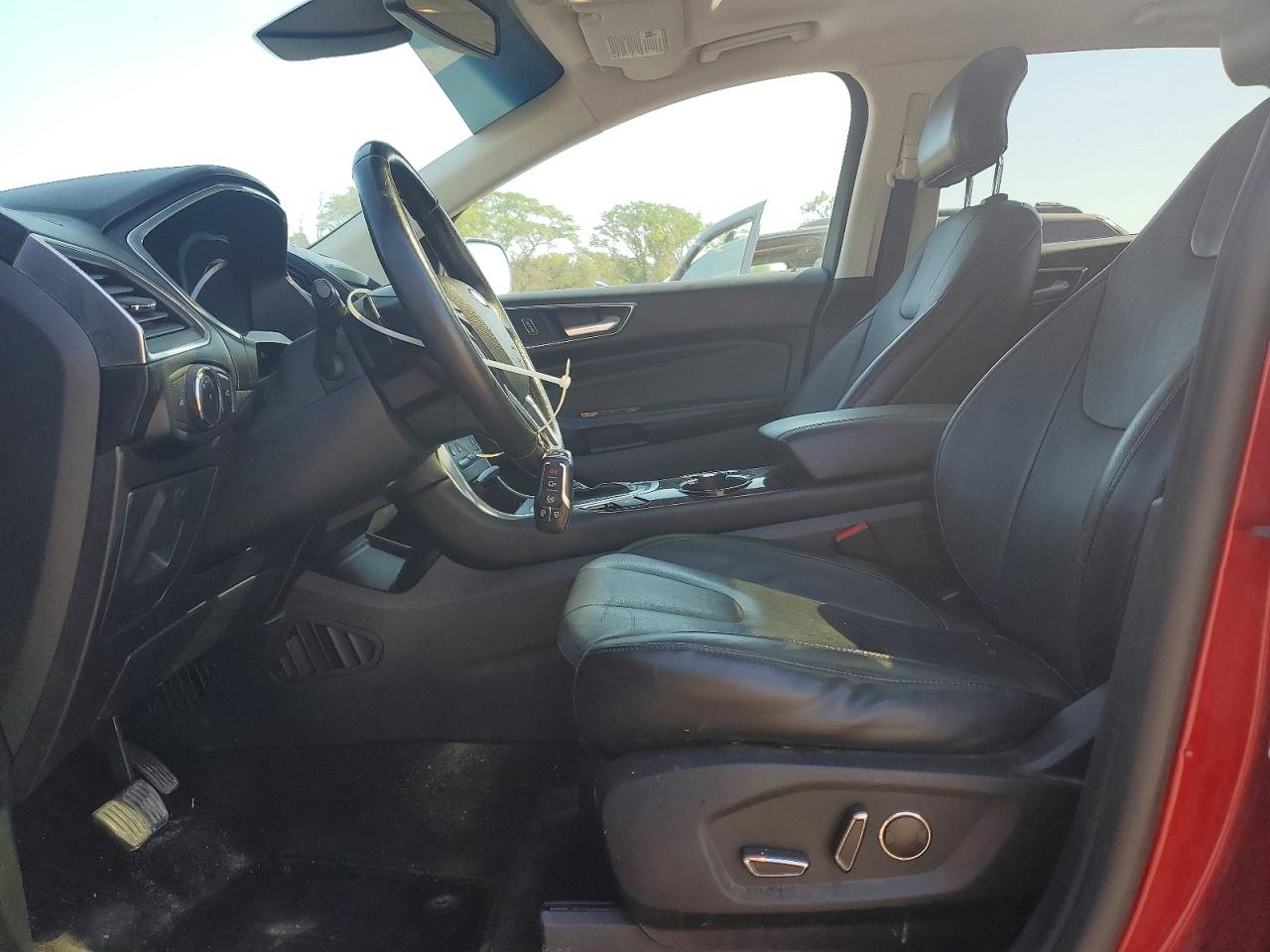 2015 Ford Edge Titanium Красный vin: 2FMPK4K85FBB27655