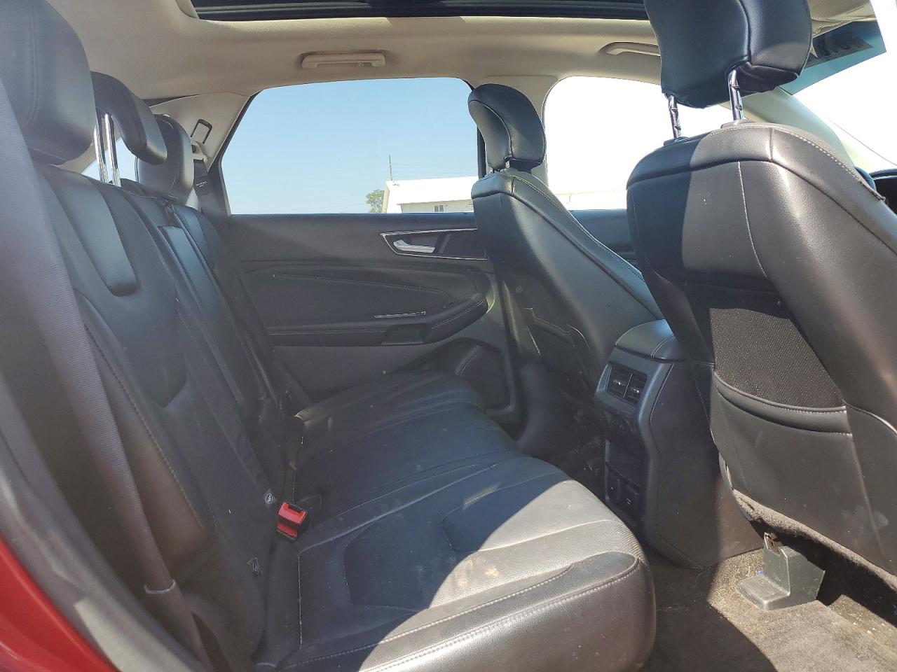 2015 Ford Edge Titanium Красный vin: 2FMPK4K85FBB27655