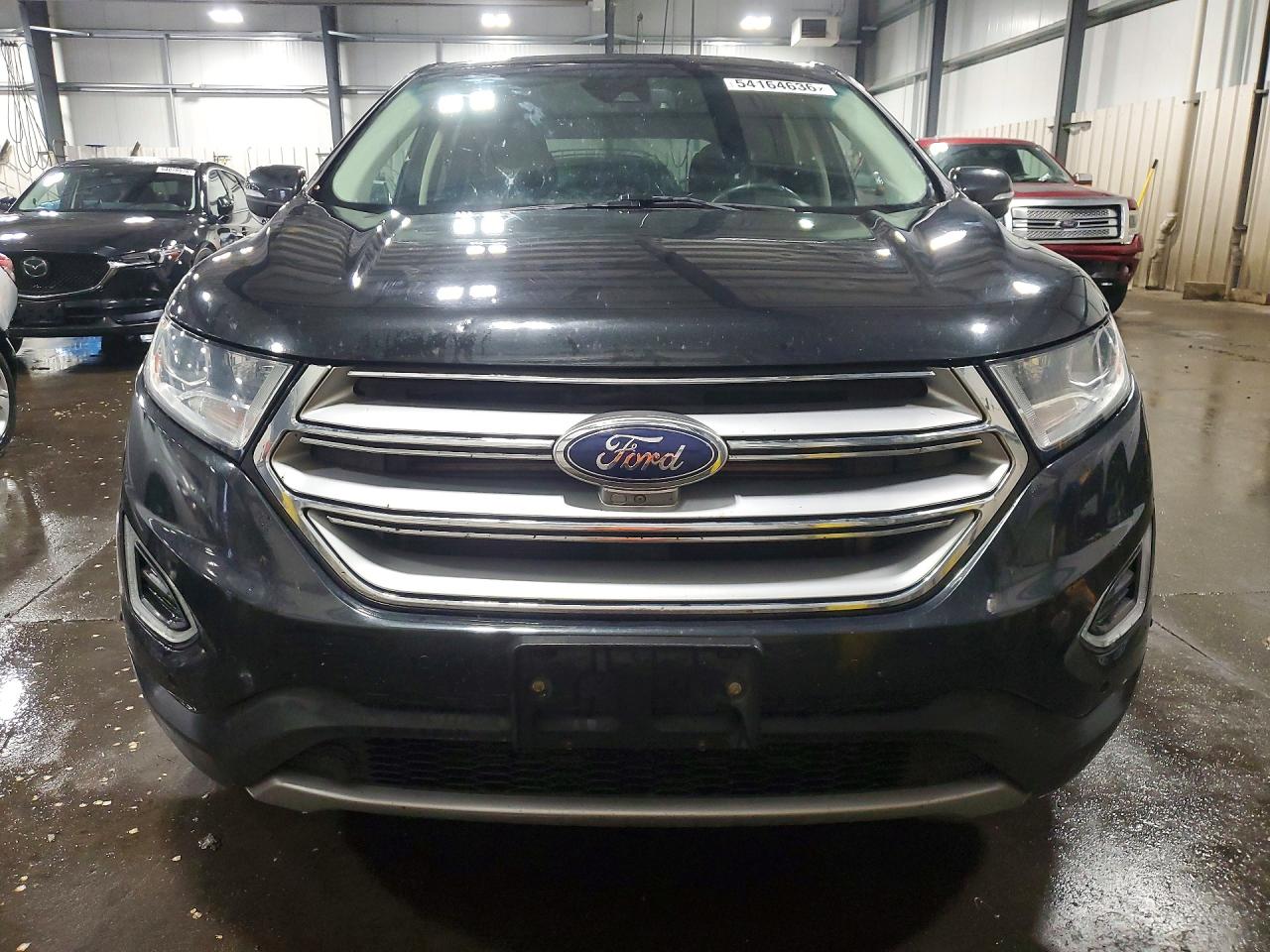 2015 Ford Edge Titanium Black vin: 2FMPK4K85FBB55746