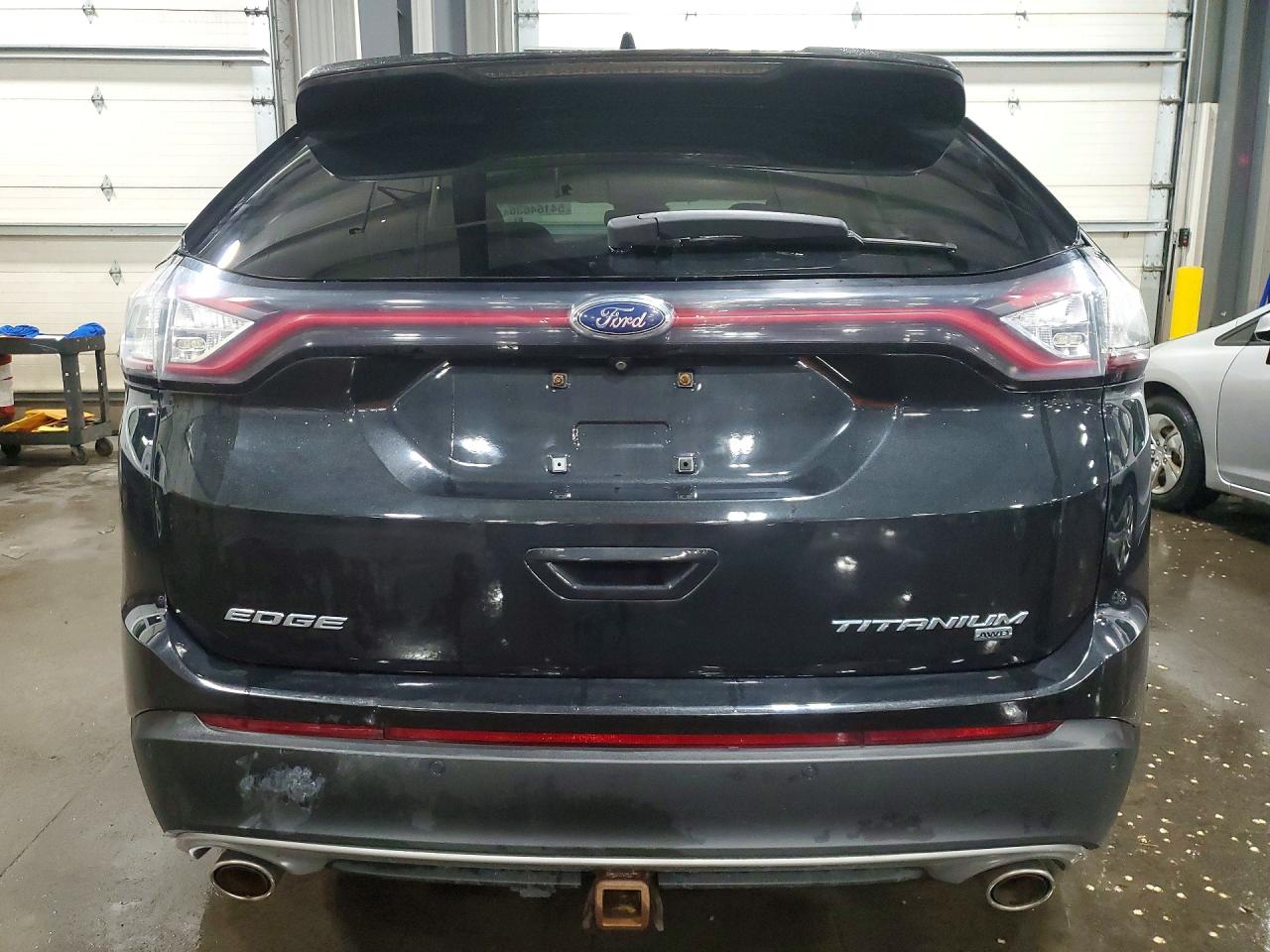 2015 Ford Edge Titanium Black vin: 2FMPK4K85FBB55746