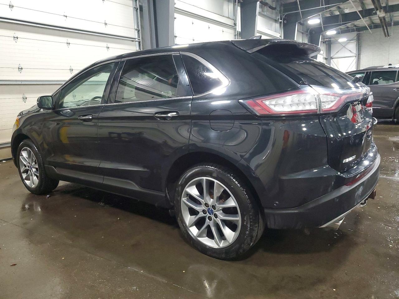 2015 Ford Edge Titanium Black vin: 2FMPK4K85FBB55746