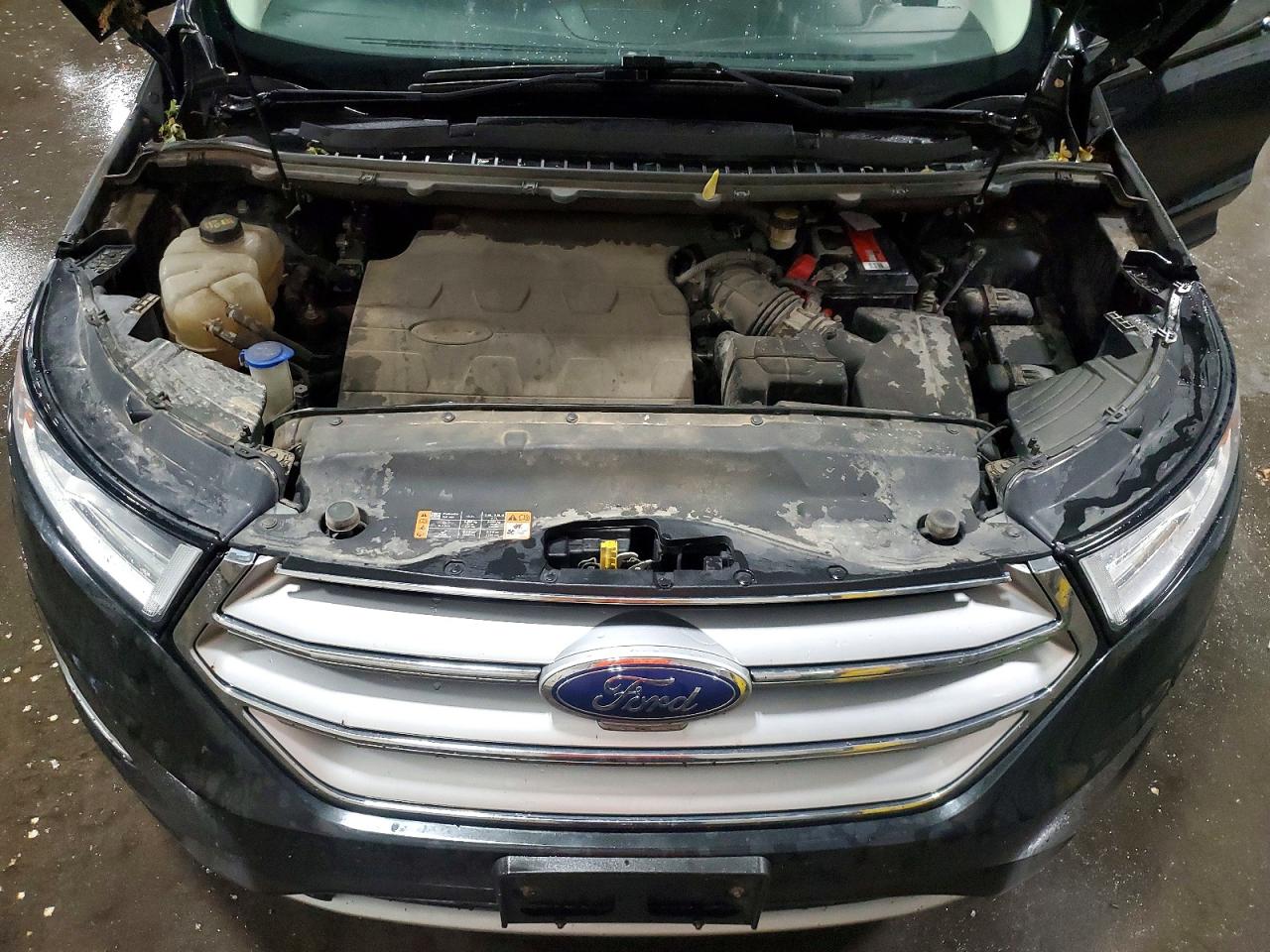 2015 Ford Edge Titanium Black vin: 2FMPK4K85FBB55746