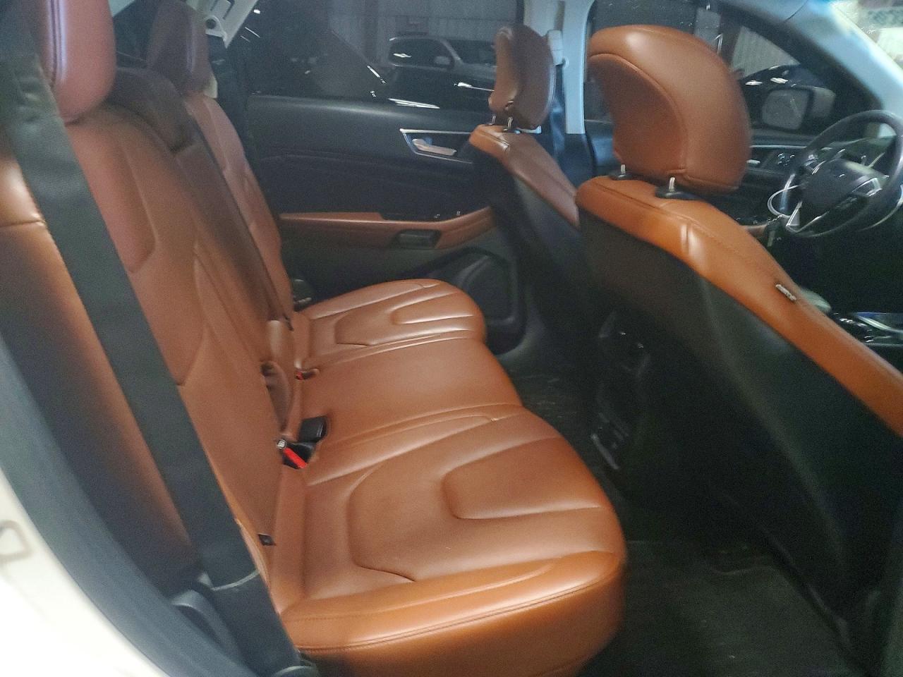 2015 Ford Edge Titanium Белый vin: 2FMPK4K86FBB04790