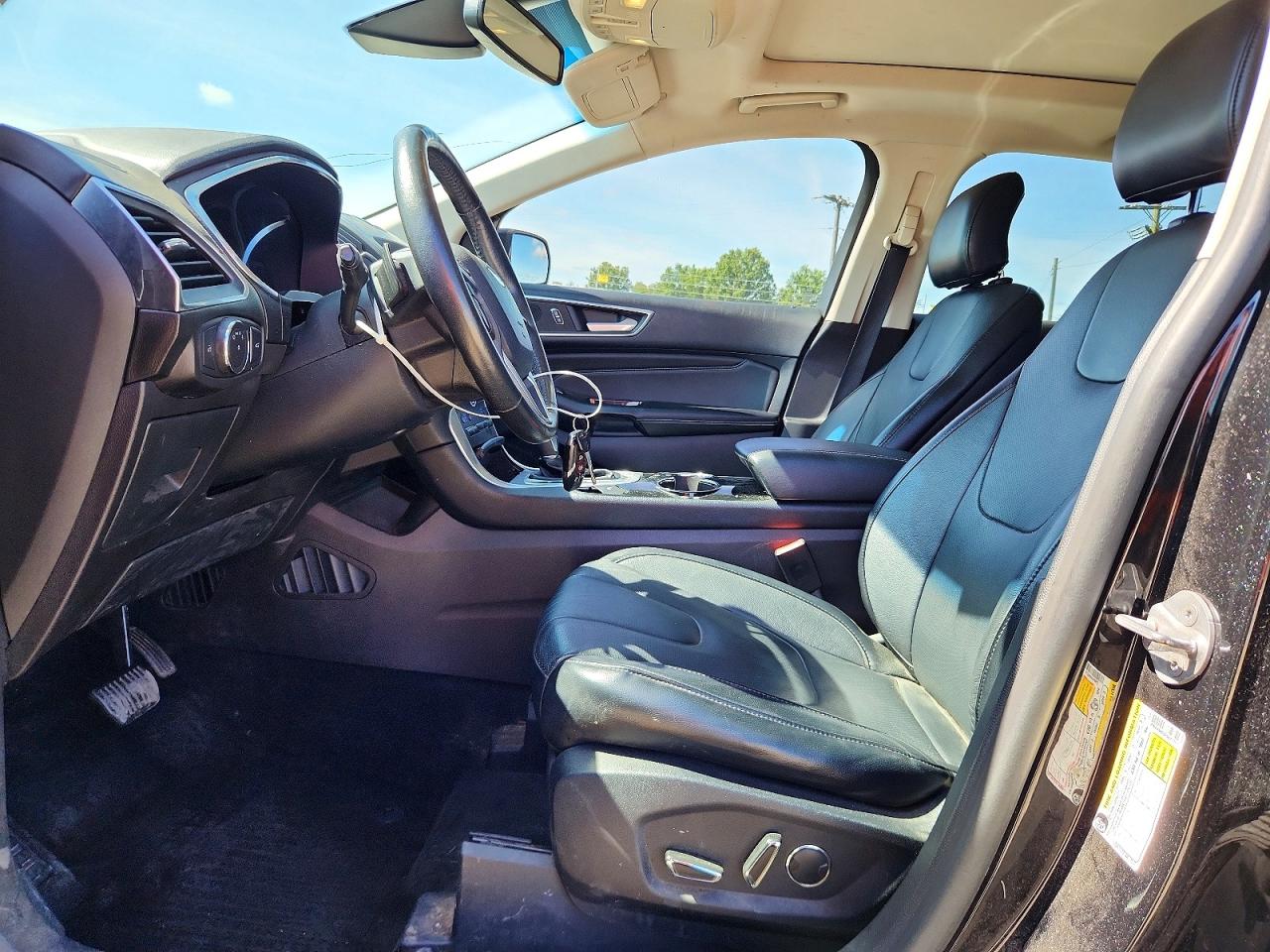 2015 Ford Edge Titanium Black vin: 2FMPK4K88FBB27357