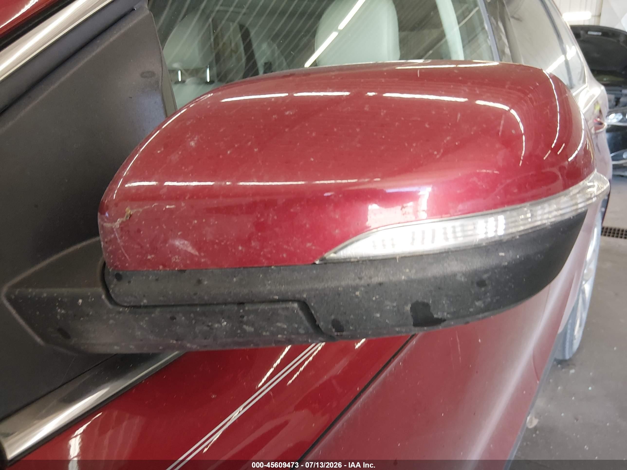 2015 Ford Edge Titanium Red vin: 2FMPK4K88FBC38653