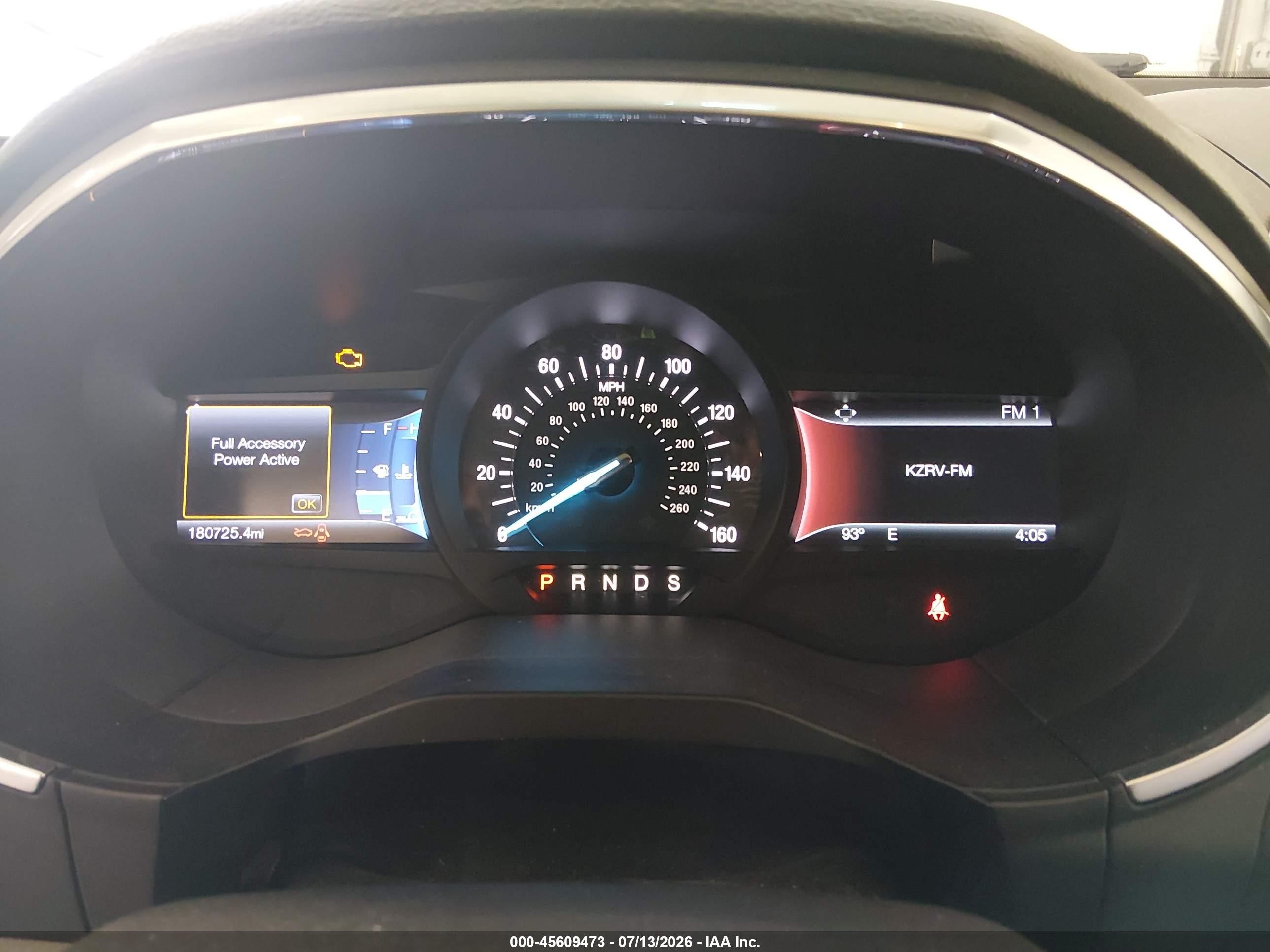 2015 Ford Edge Titanium Red vin: 2FMPK4K88FBC38653