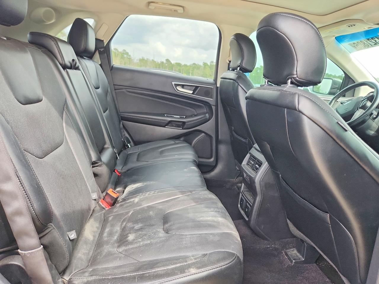 2015 Ford Edge Titanium Серебряный vin: 2FMPK4K89FBC28892