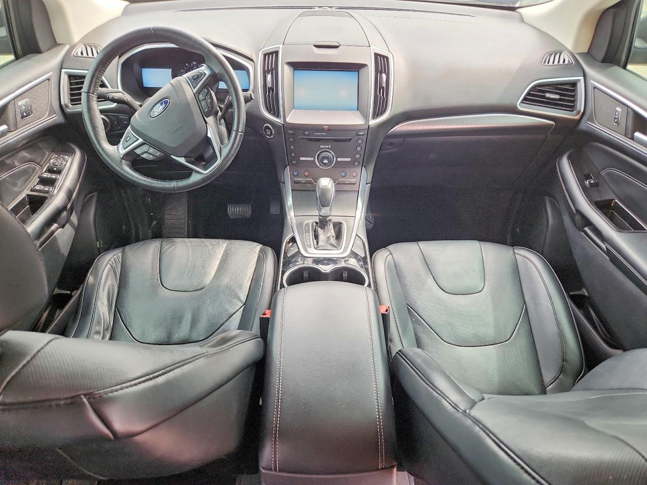 2015 Ford Edge Titanium Серебряный vin: 2FMPK4K89FBC28892