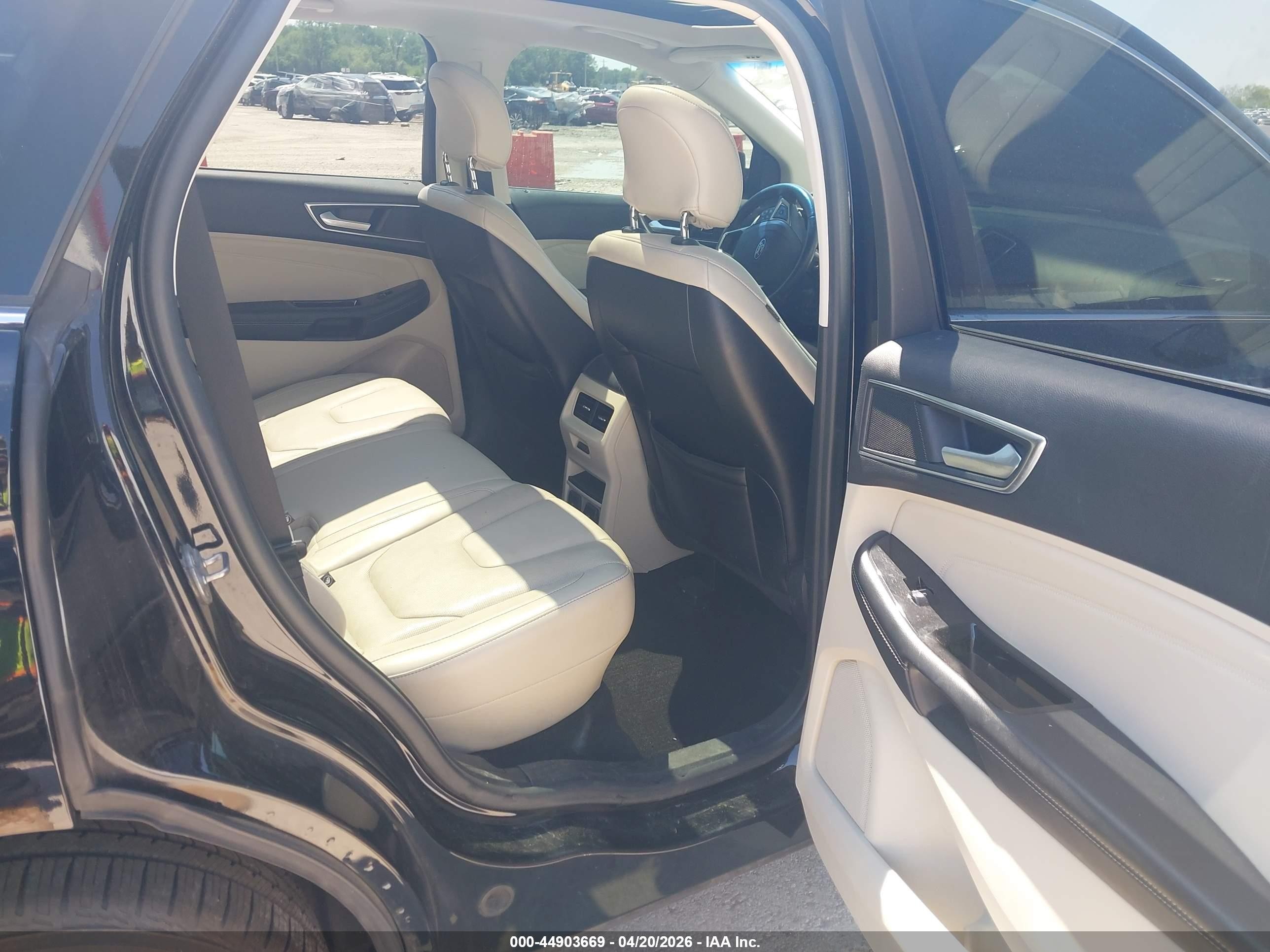 2018 Ford Edge Titanium Черный vin: 2FMPK4K89JBB39333