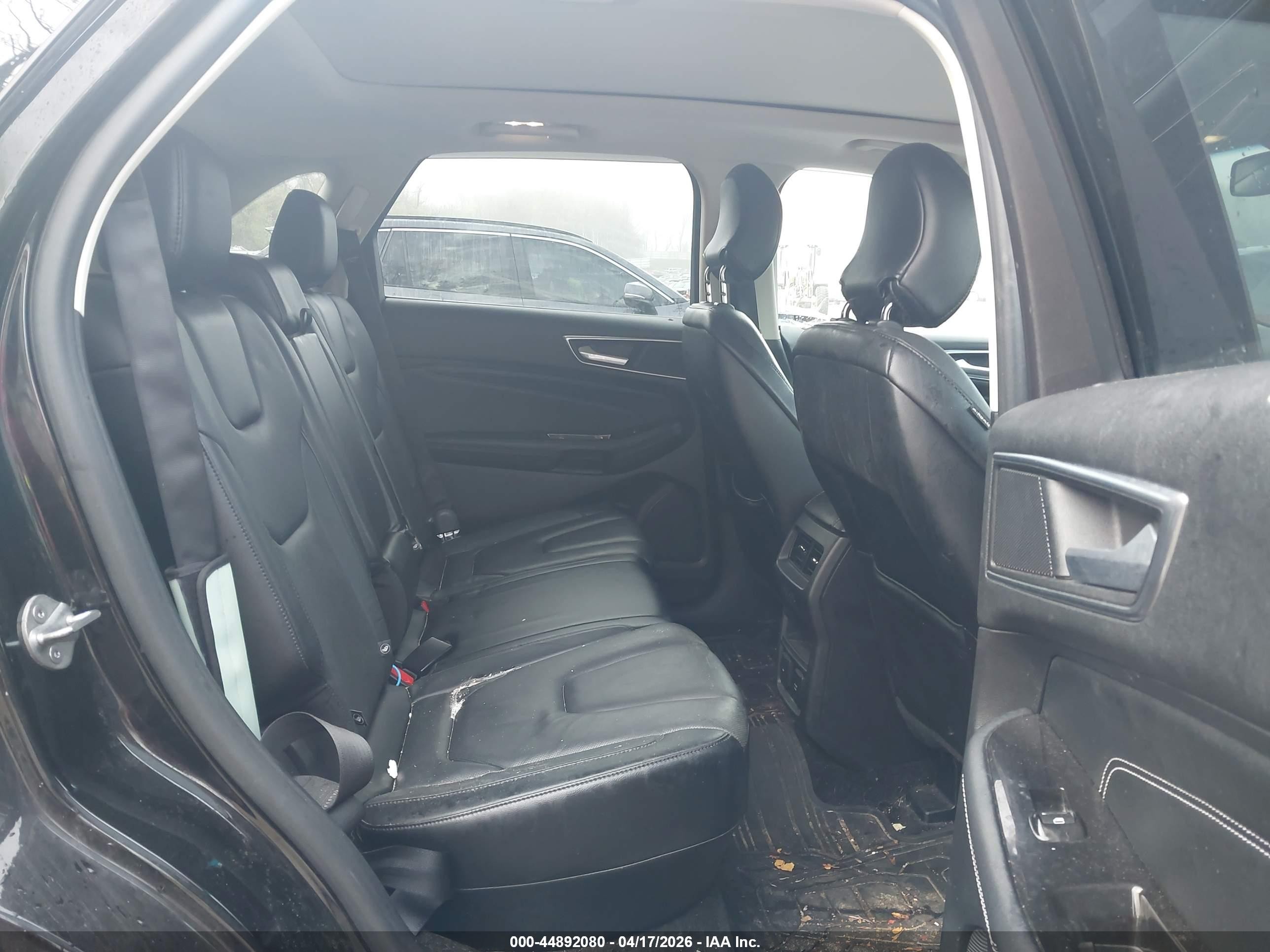 2015 Ford Edge Titanium Black vin: 2FMPK4K8XFBB40000