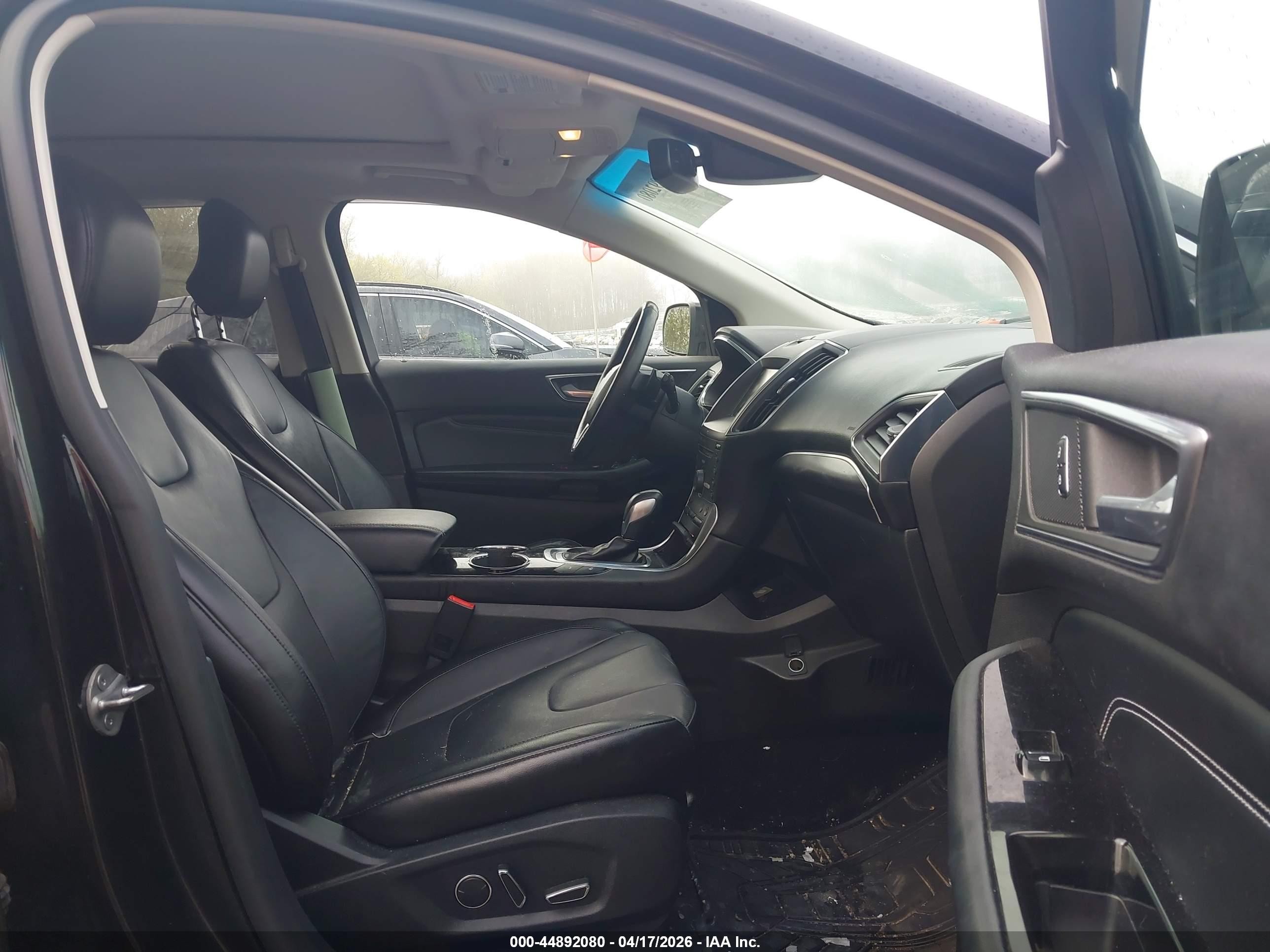2015 Ford Edge Titanium Black vin: 2FMPK4K8XFBB40000