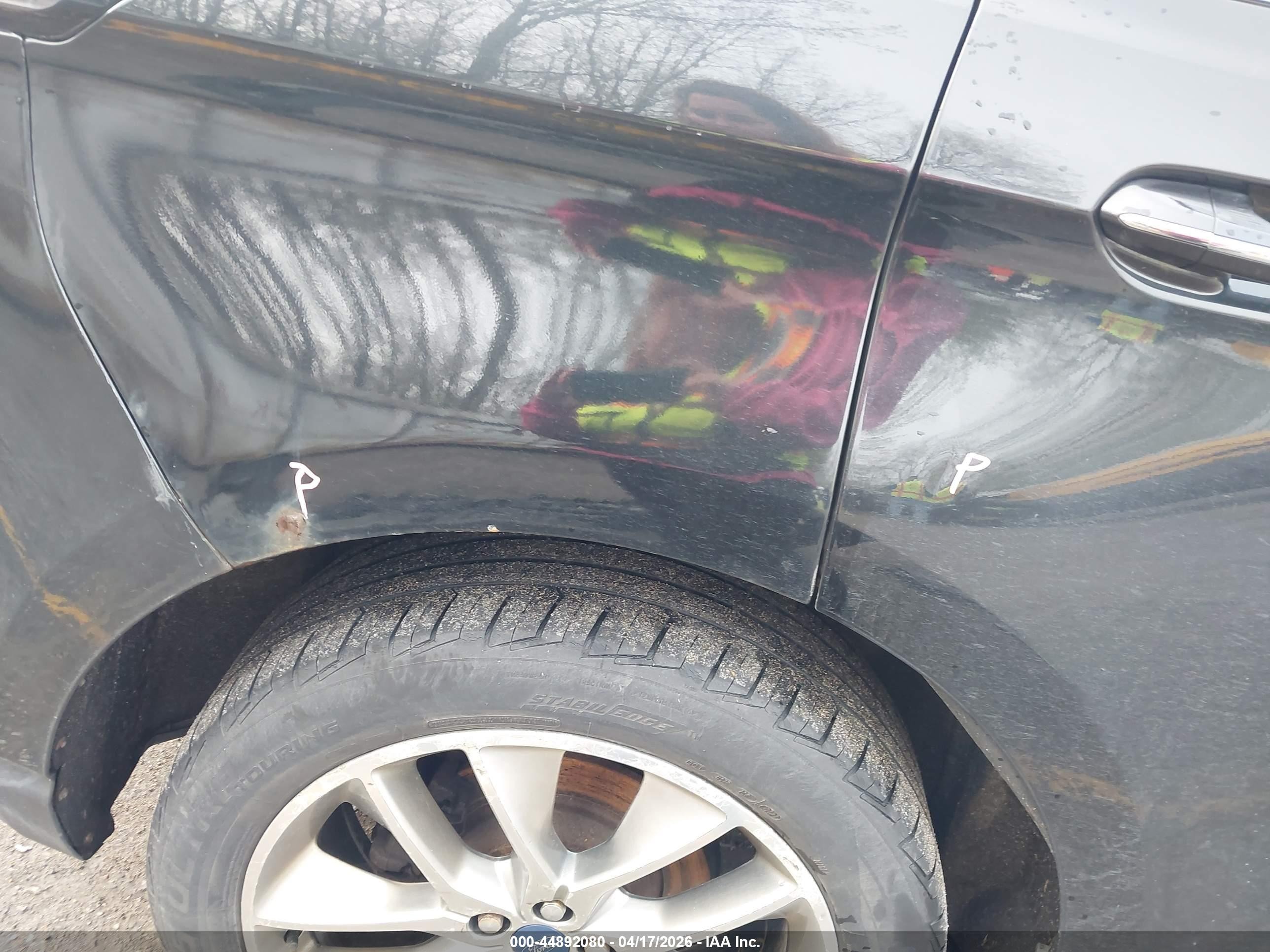 2015 Ford Edge Titanium Black vin: 2FMPK4K8XFBB40000