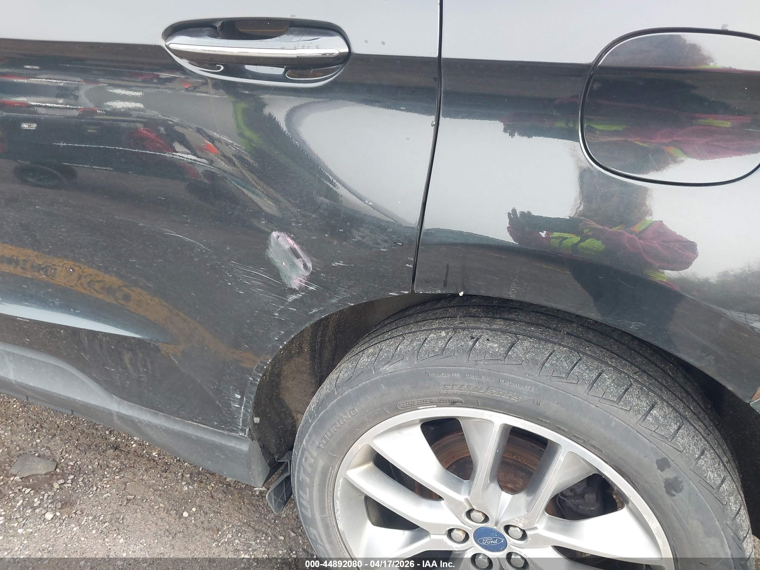 2015 Ford Edge Titanium Black vin: 2FMPK4K8XFBB40000