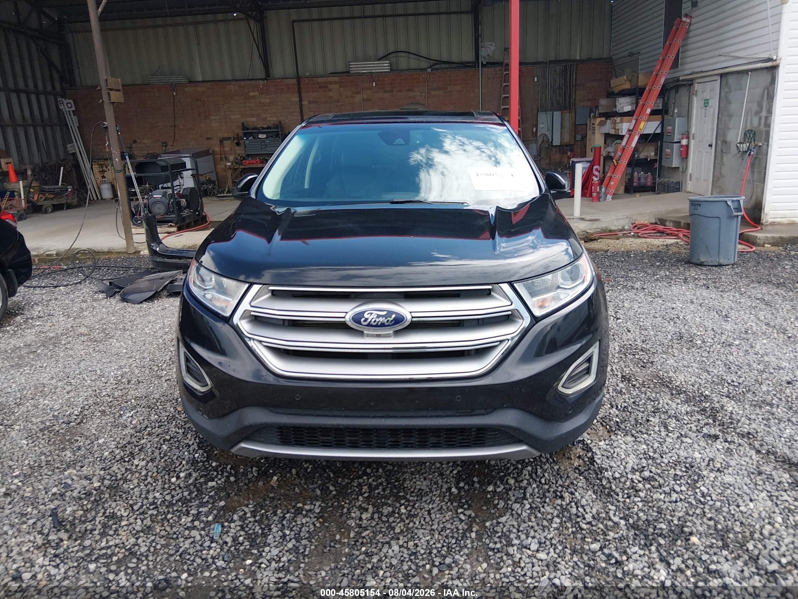 2015 Ford Edge Titanium Черный vin: 2FMPK4K8XFBB98771