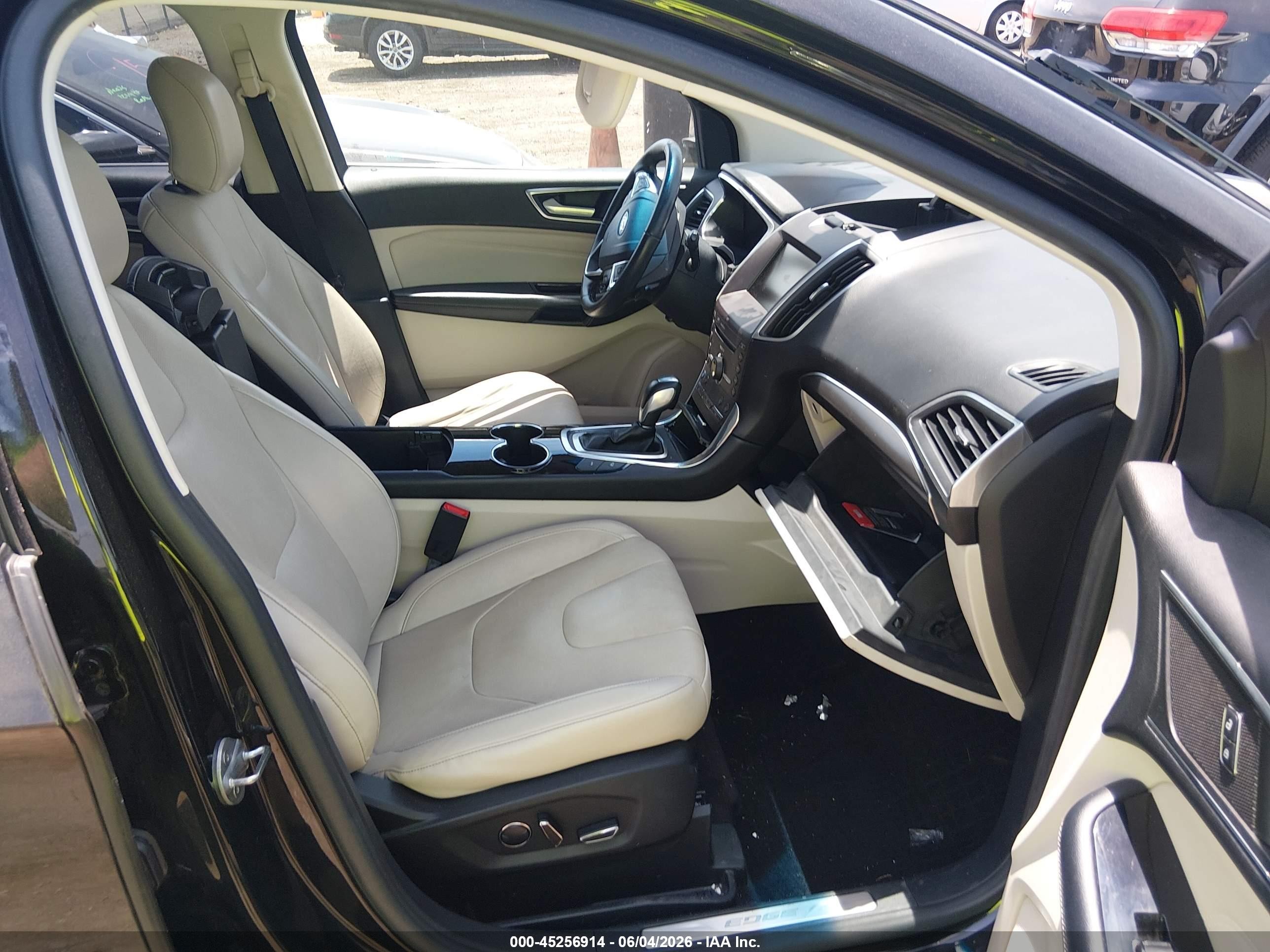 2015 Ford Edge Titanium Black vin: 2FMPK4K8XFBC09039