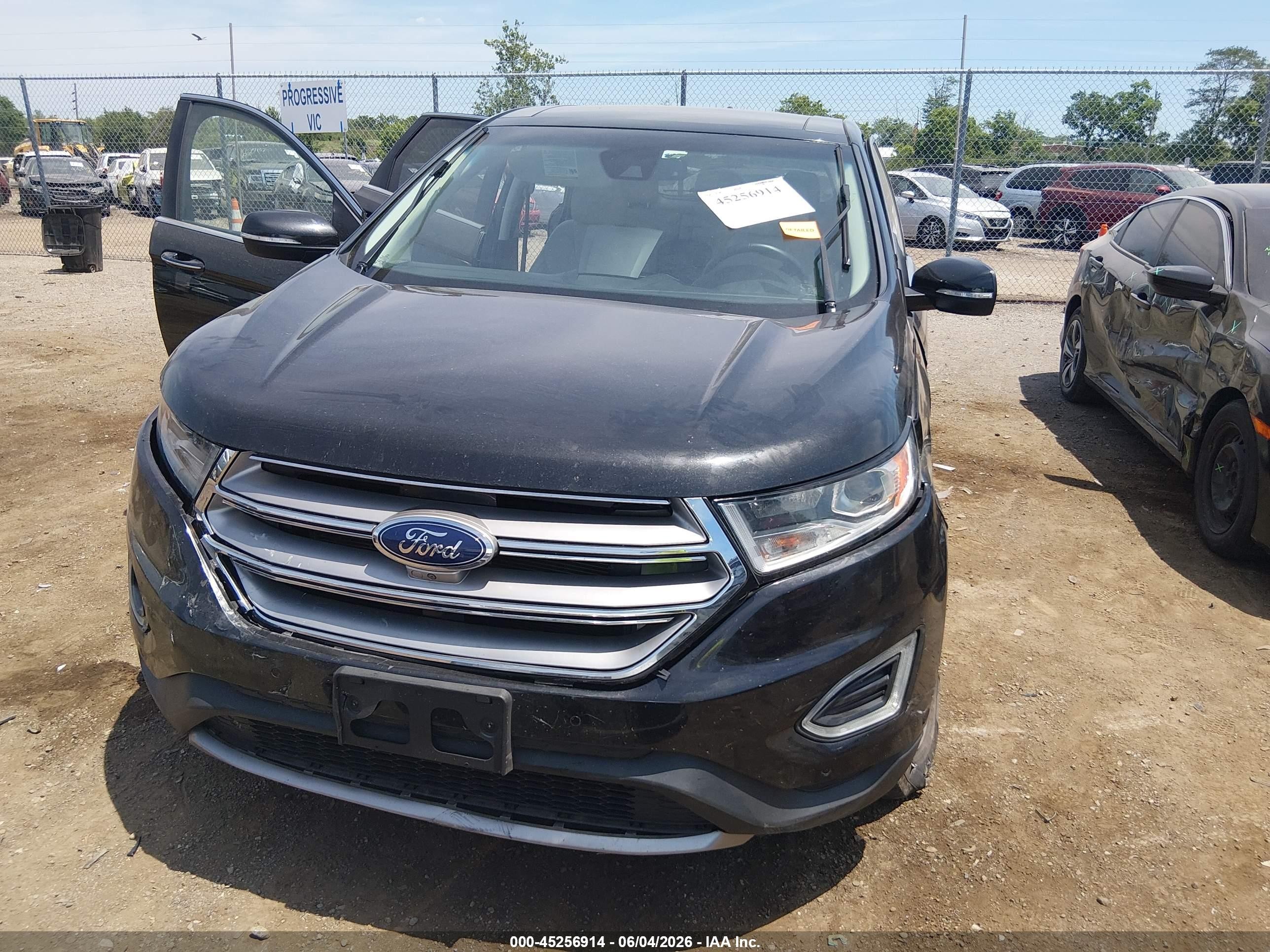 2015 Ford Edge Titanium Black vin: 2FMPK4K8XFBC09039