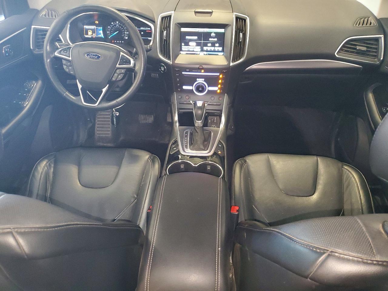 2015 Ford Edge Titanium Красный vin: 2FMPK4K90FBB60801