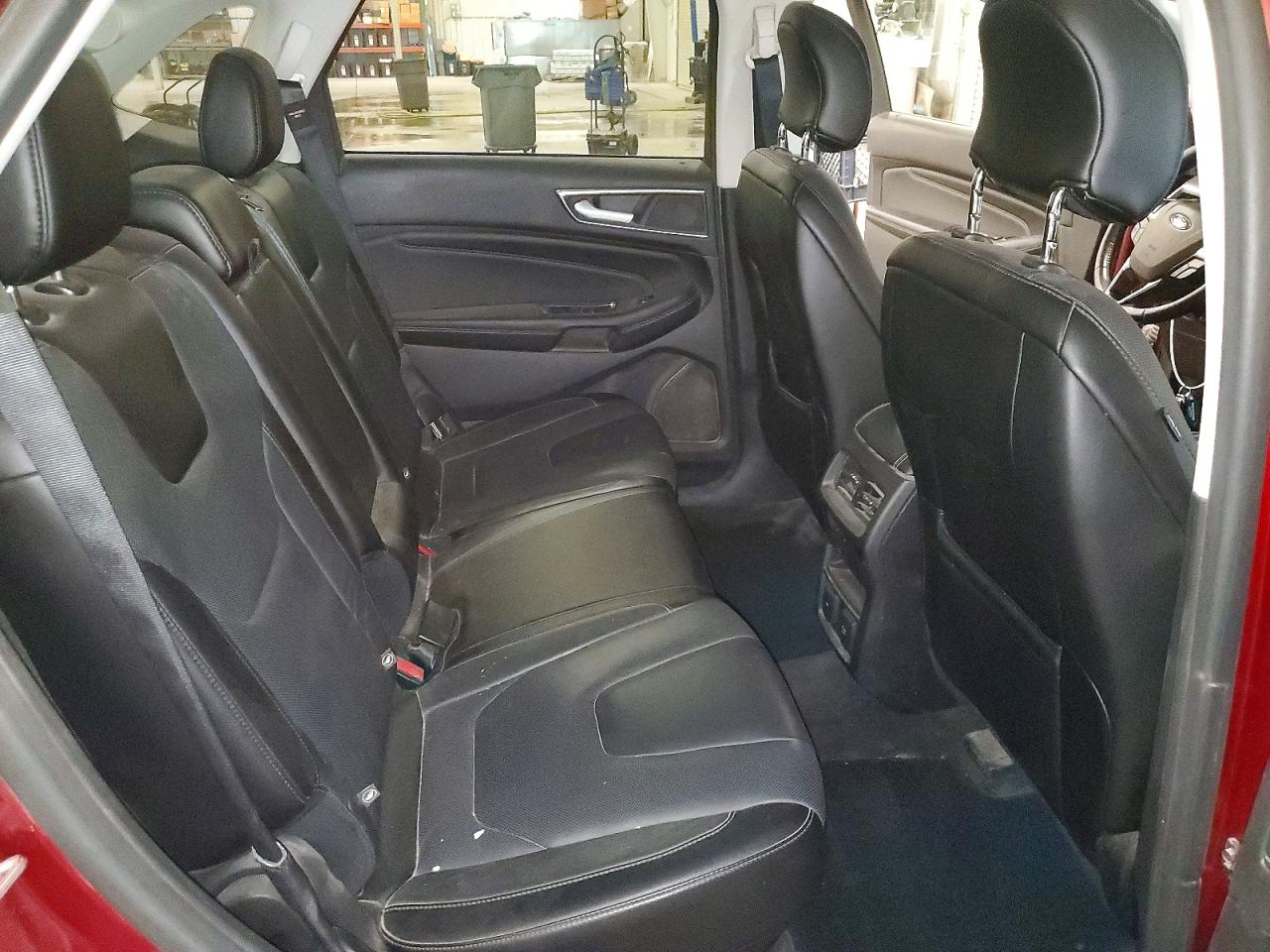 2015 Ford Edge Titanium Красный vin: 2FMPK4K90FBB60801
