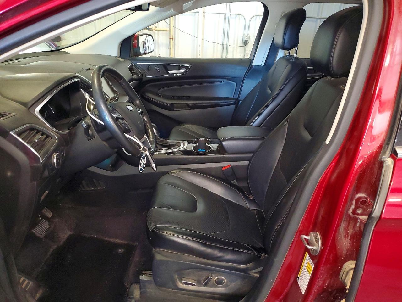2015 Ford Edge Titanium Красный vin: 2FMPK4K90FBB60801