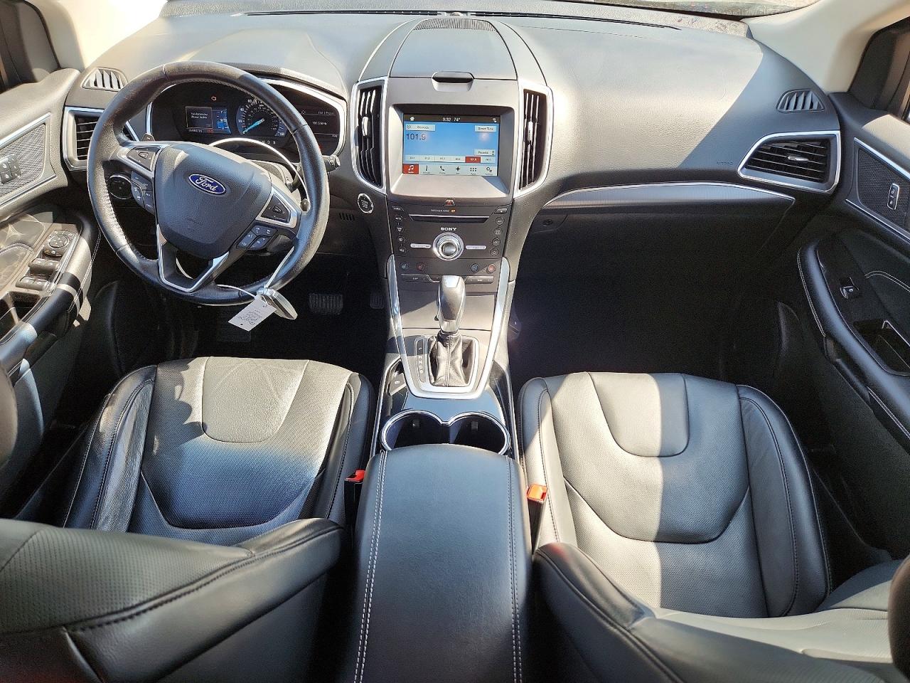 2017 Ford Edge Titanium Black vin: 2FMPK4K90HBB57626