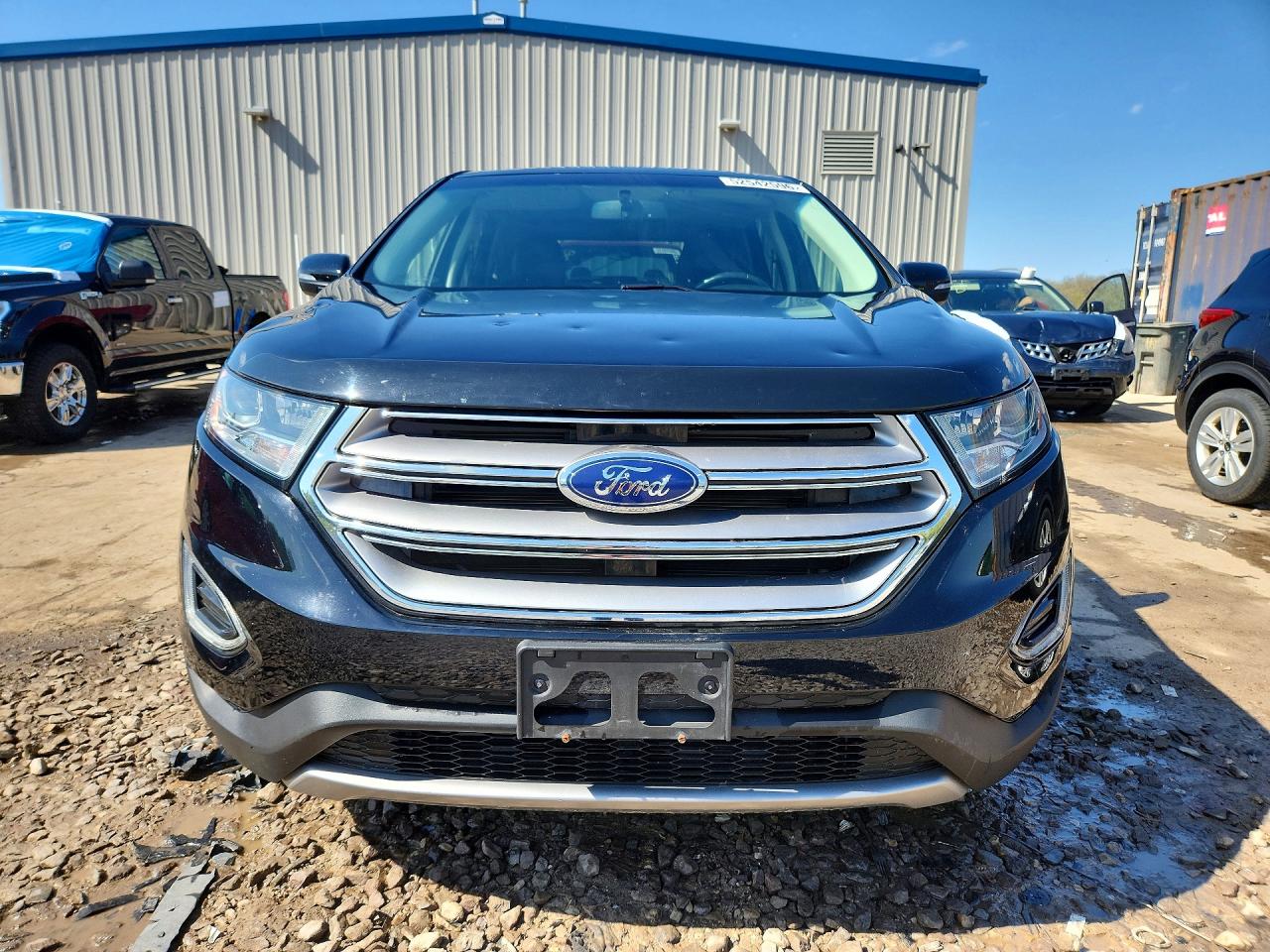 2017 Ford Edge Titanium Black vin: 2FMPK4K90HBB57626