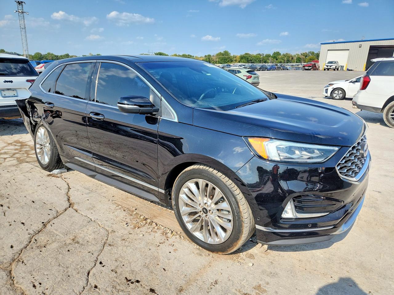 2020 Ford Edge Titanium Black vin: 2FMPK4K90LBB20634