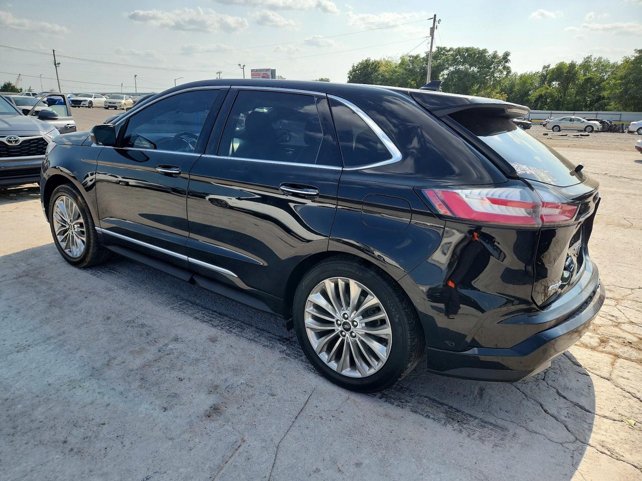 2020 Ford Edge Titanium Black vin: 2FMPK4K90LBB20634