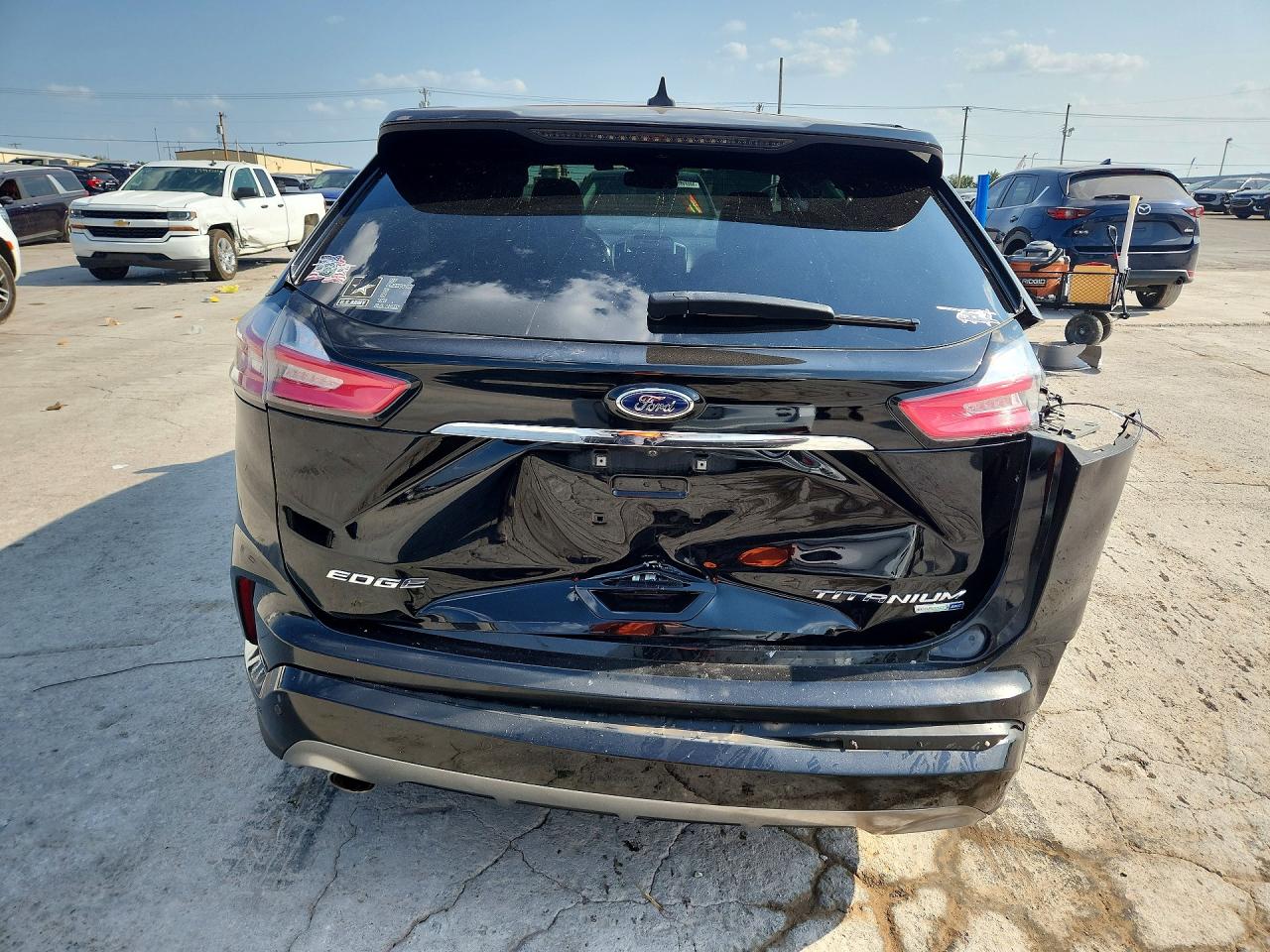 2020 Ford Edge Titanium Black vin: 2FMPK4K90LBB20634