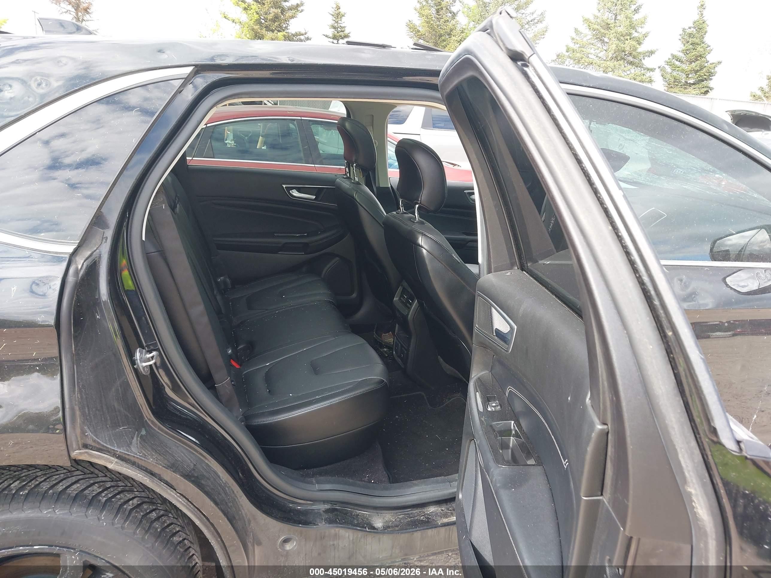 2015 Ford Edge Titanium Black vin: 2FMPK4K91FBB05130