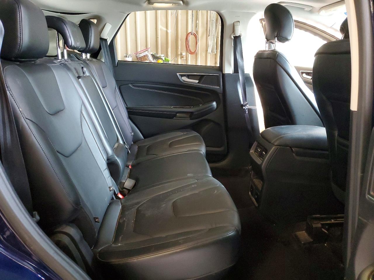 2016 Ford Edge Titanium Синий vin: 2FMPK4K91GBB78368