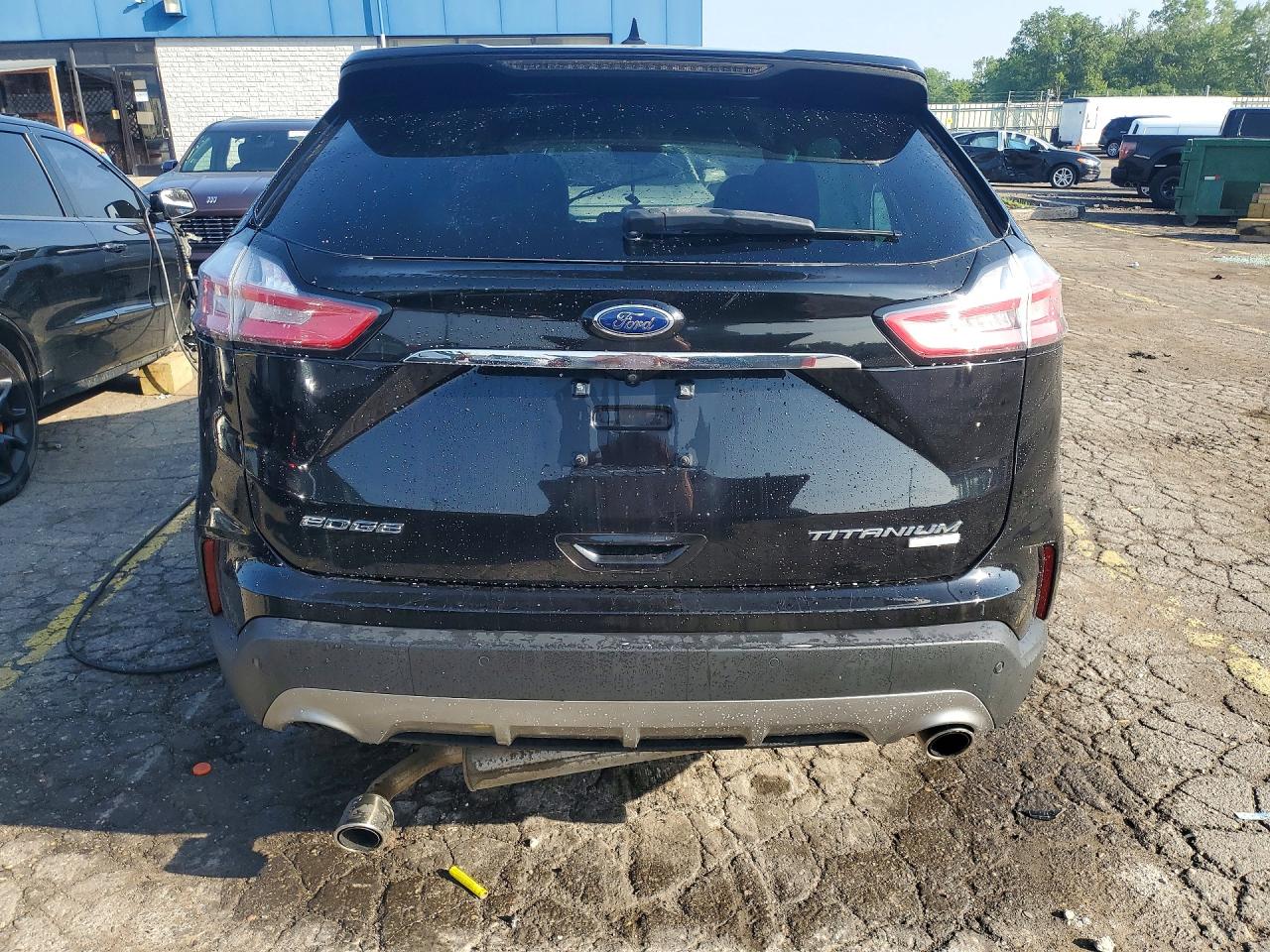 2019 Ford Edge Titanium Black vin: 2FMPK4K91KBC02970