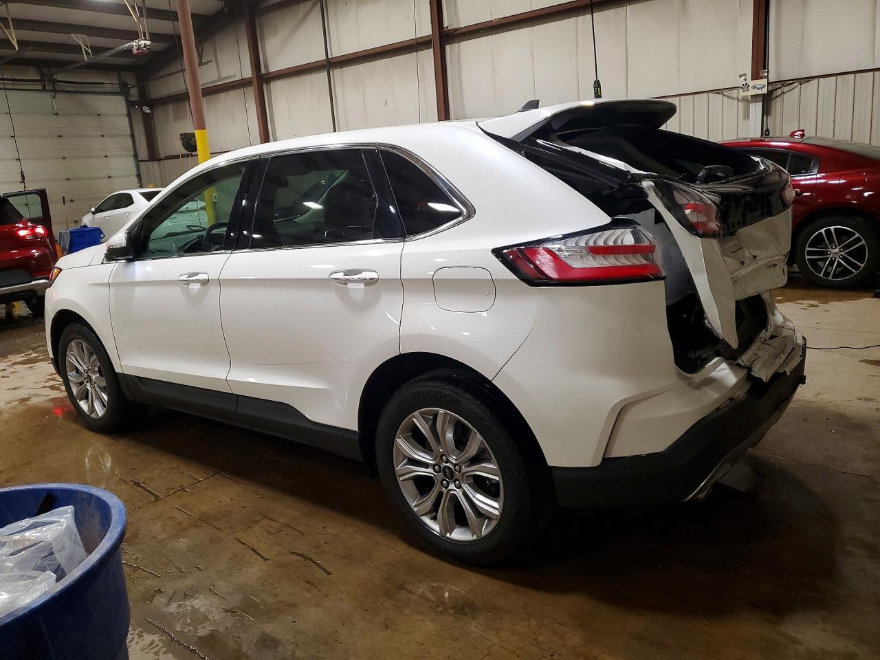 2024 Ford Edge Titanium Белый vin: 2FMPK4K91RBA87944