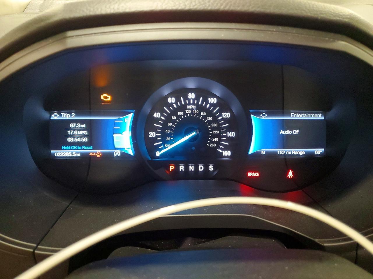 2024 Ford Edge Titanium Белый vin: 2FMPK4K91RBA87944