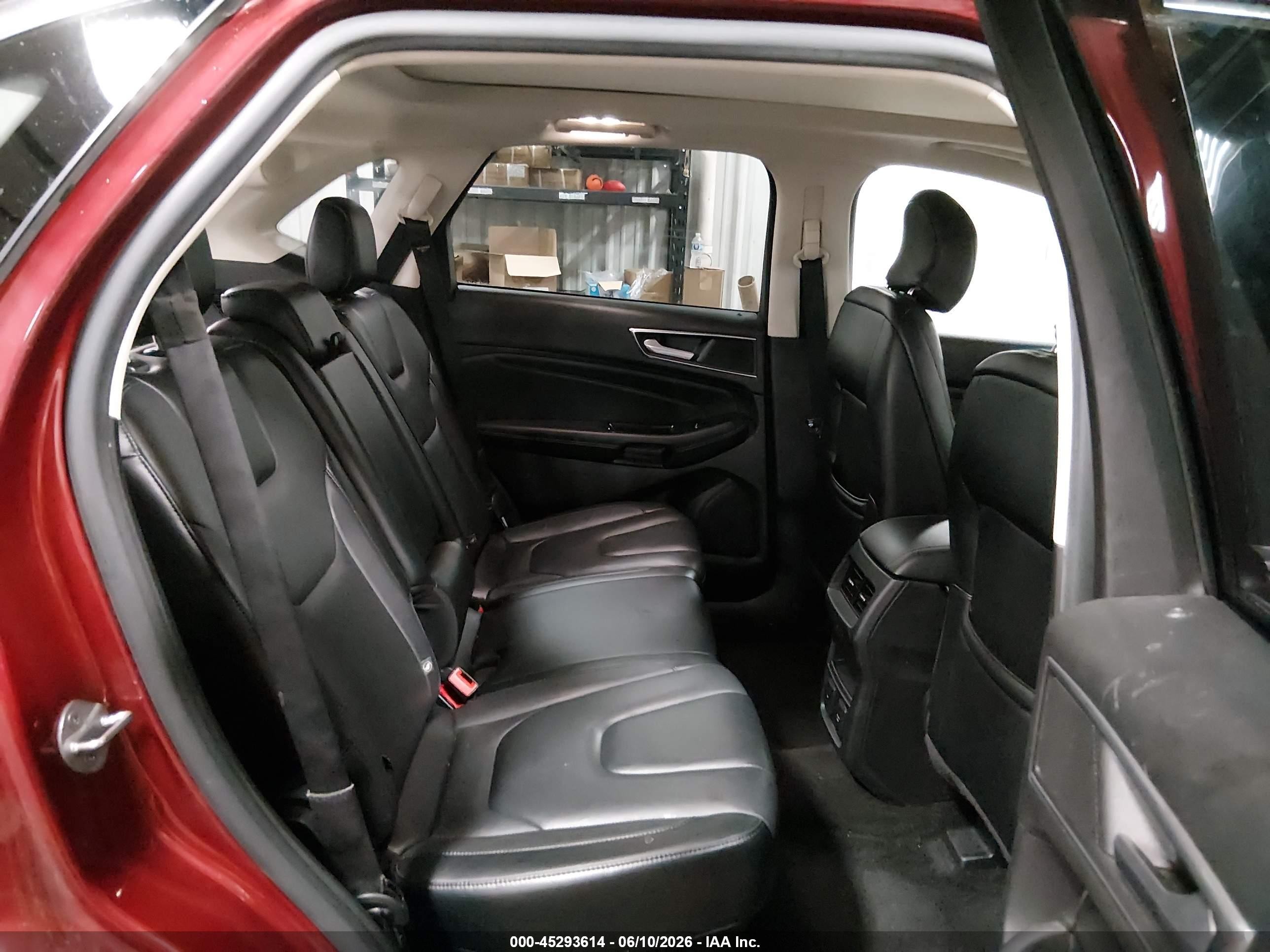 2015 Ford Edge Titanium Red vin: 2FMPK4K92FBB49850