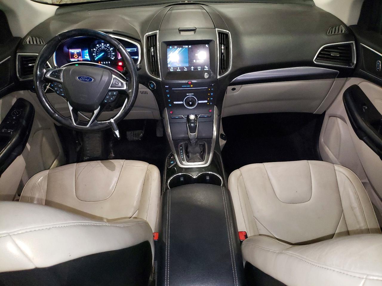 2016 Ford Edge Titanium Темно-бордовый vin: 2FMPK4K92GBB23718