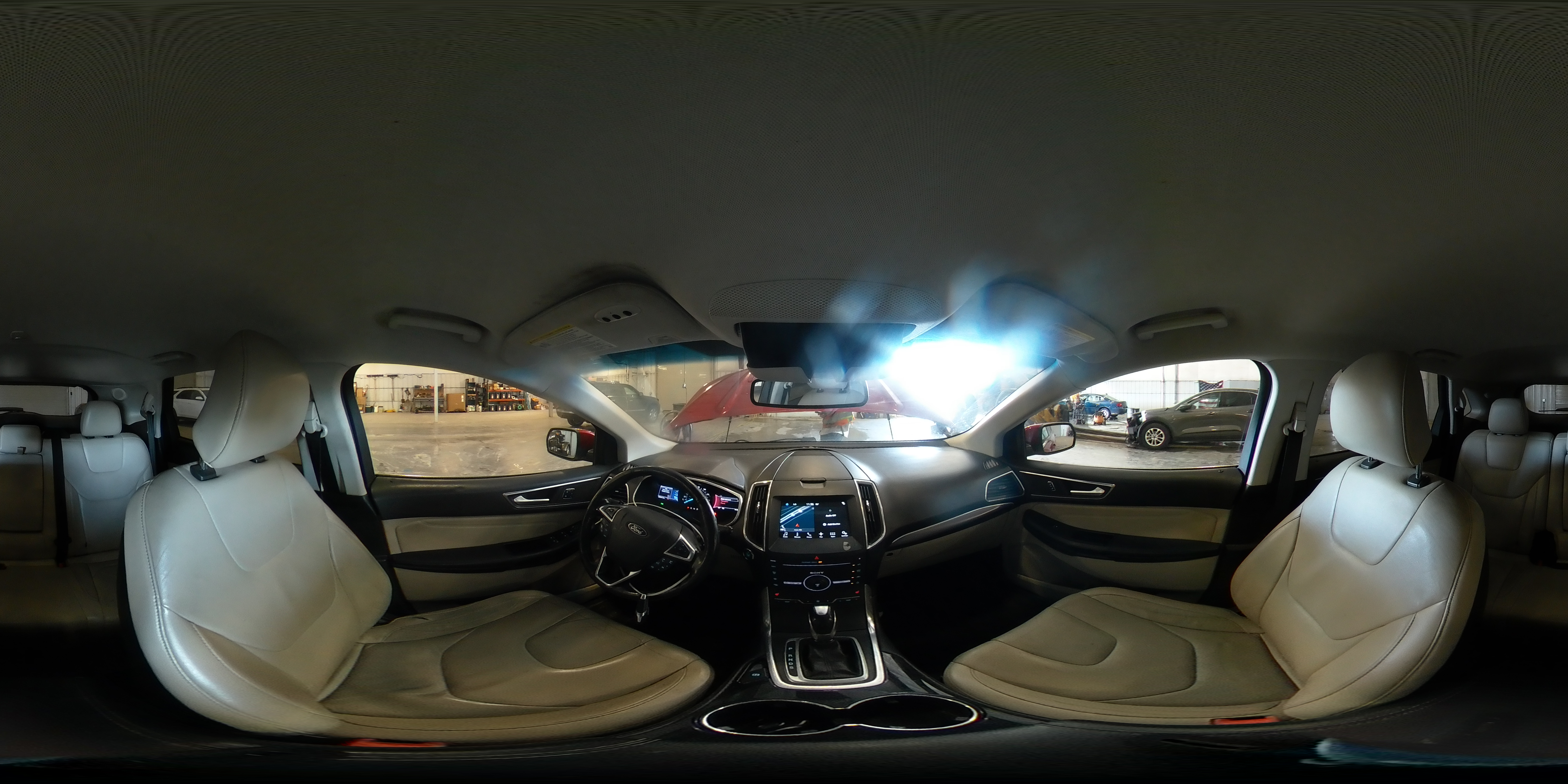 2016 Ford Edge Titanium Темно-бордовый vin: 2FMPK4K92GBB23718