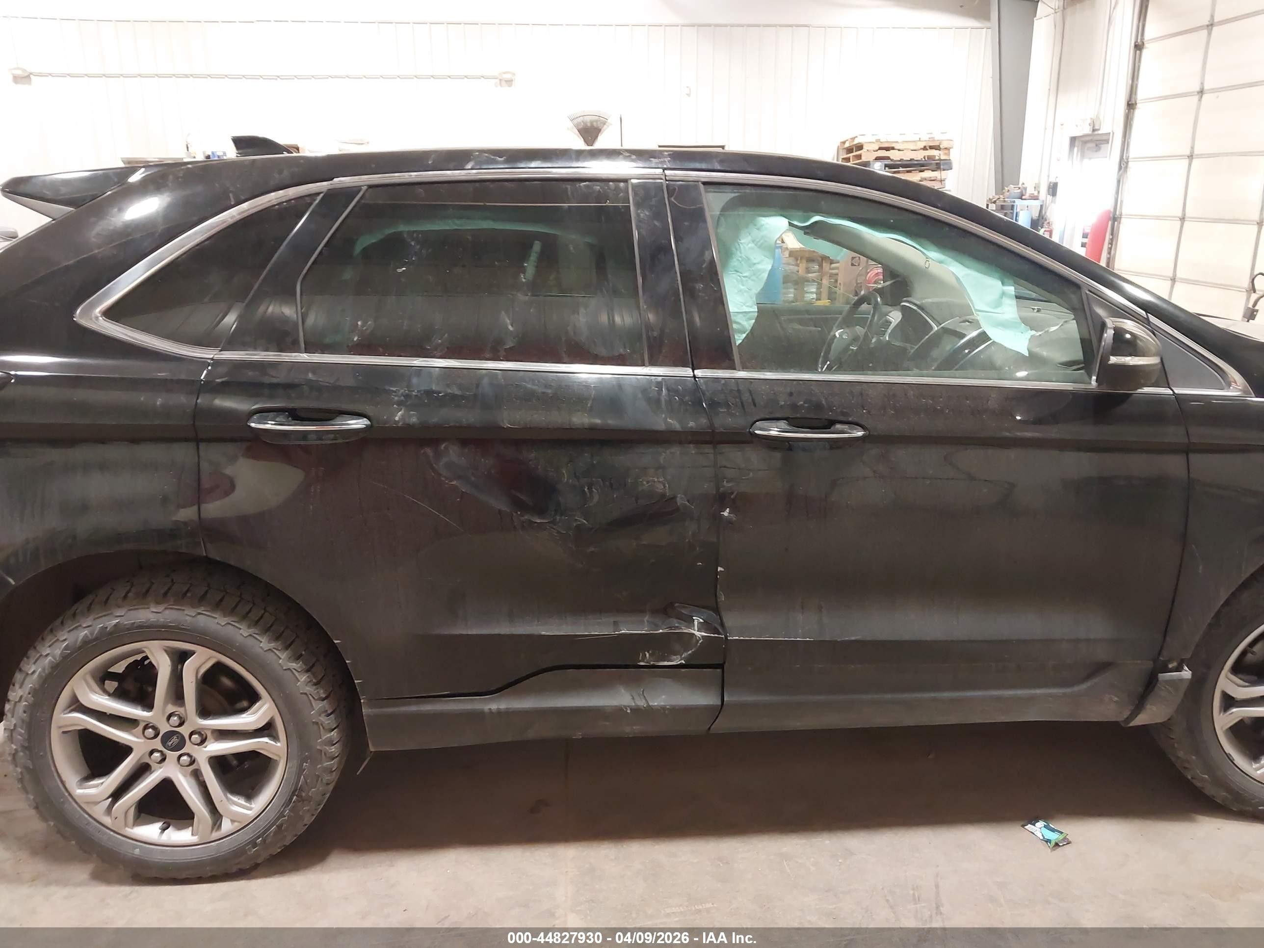 2016 Ford Edge Titanium Black vin: 2FMPK4K92GBB44925