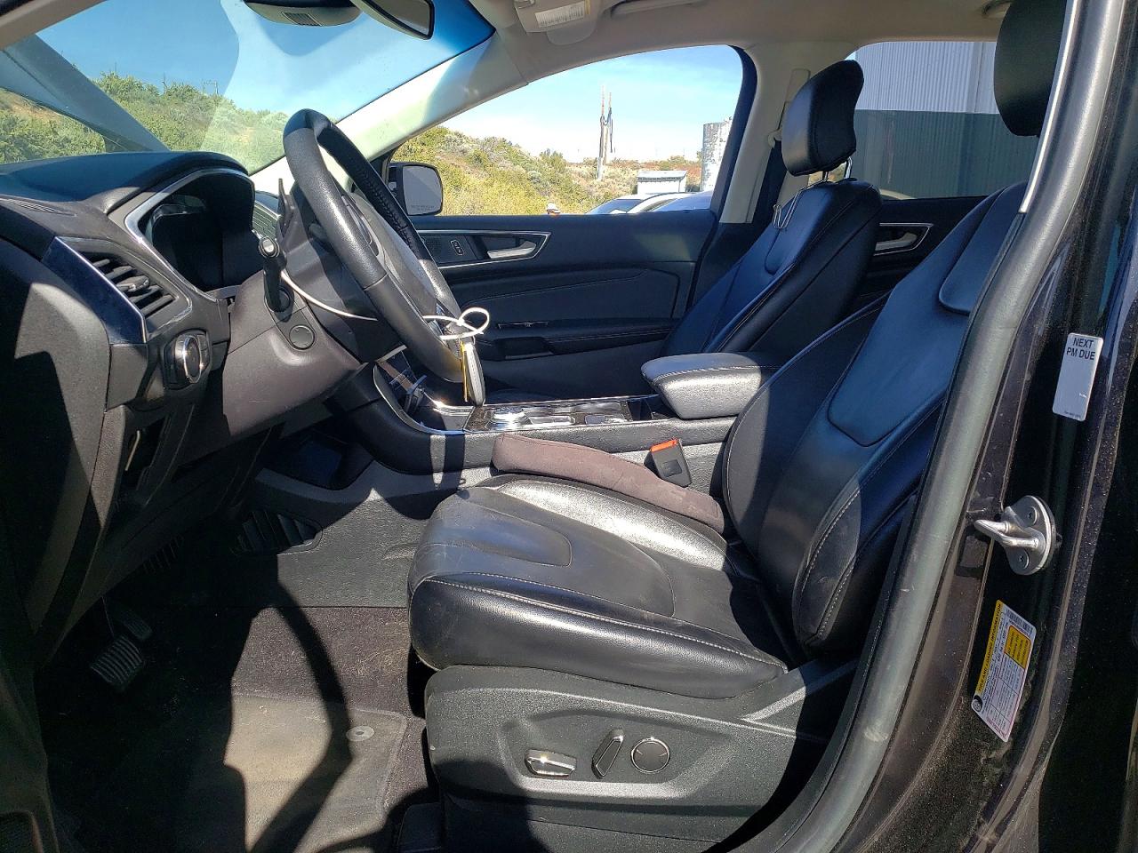 2019 Ford Edge Titanium Black vin: 2FMPK4K92KBC02122