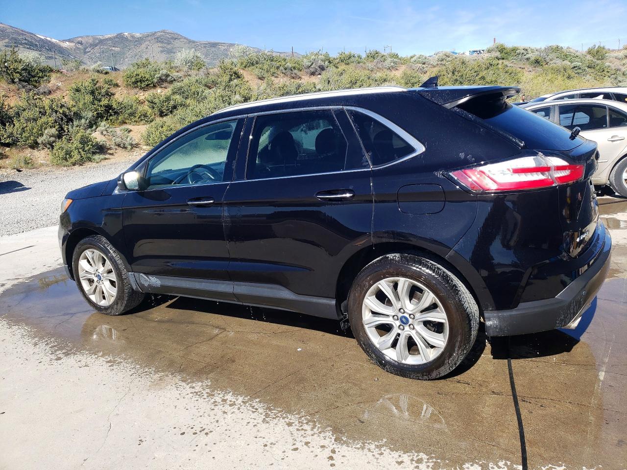 2019 Ford Edge Titanium Black vin: 2FMPK4K92KBC02122