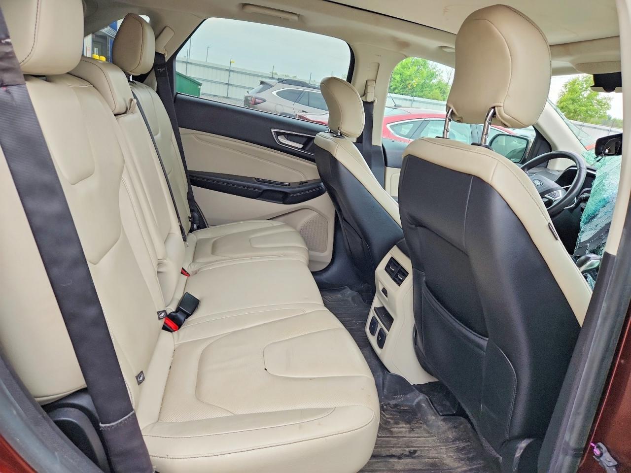 2015 Ford Edge Titanium Бордовый vin: 2FMPK4K93FBB00124