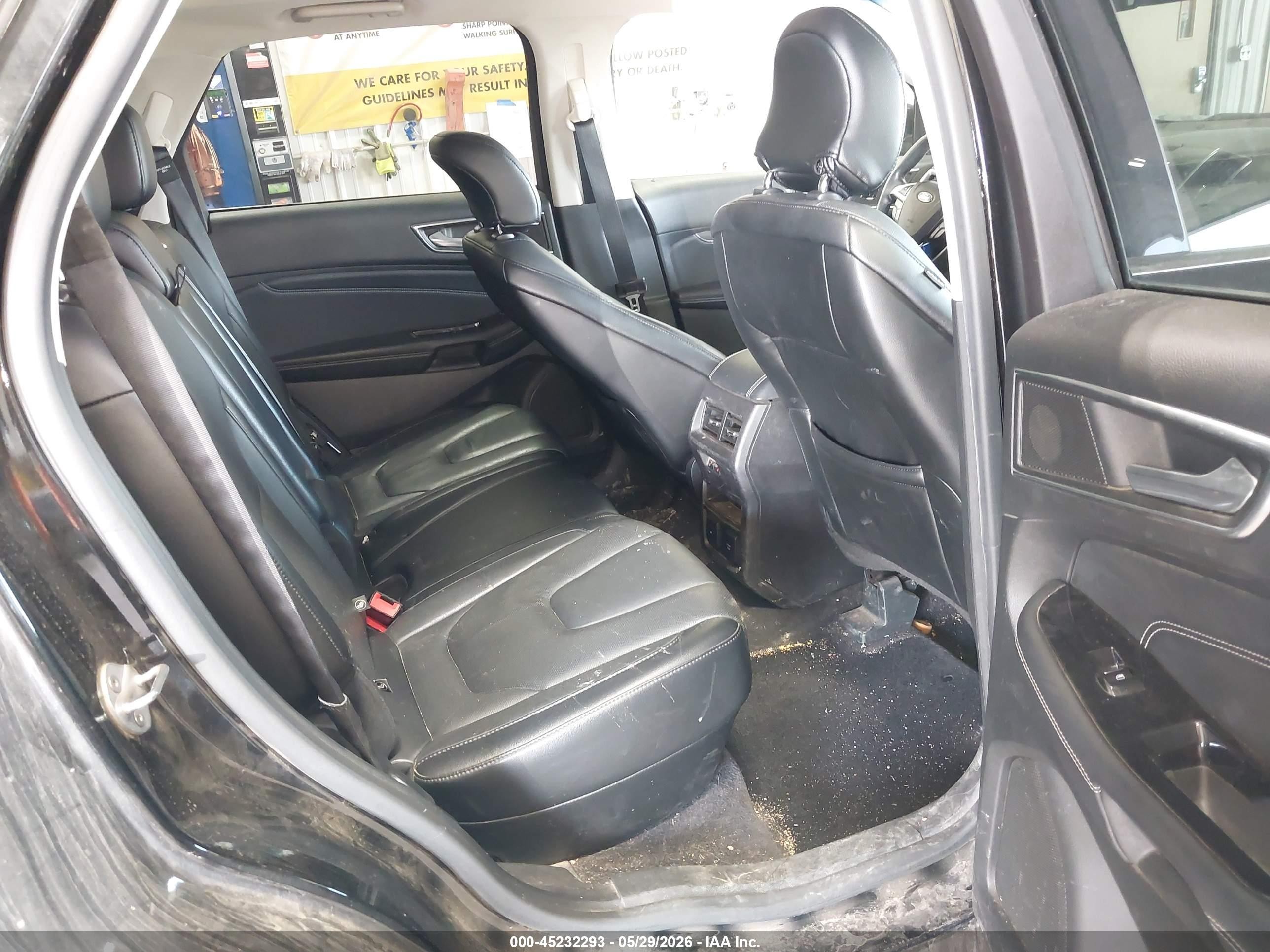 2015 Ford Edge Titanium Gray vin: 2FMPK4K93FBB50201
