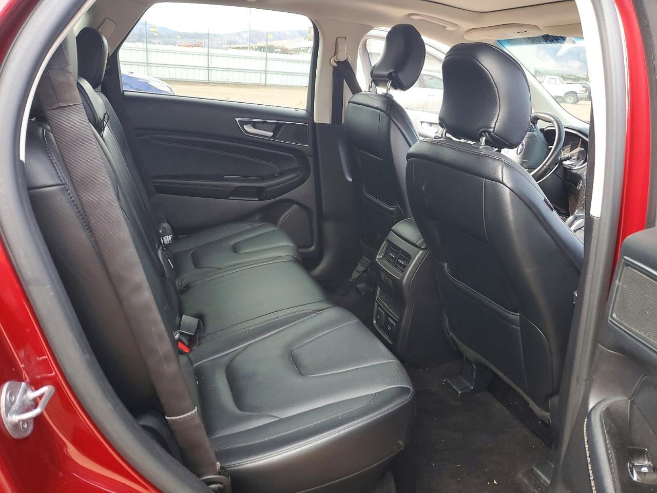 2015 Ford Edge Maroon vin: 2FMPK4K93FBB67189