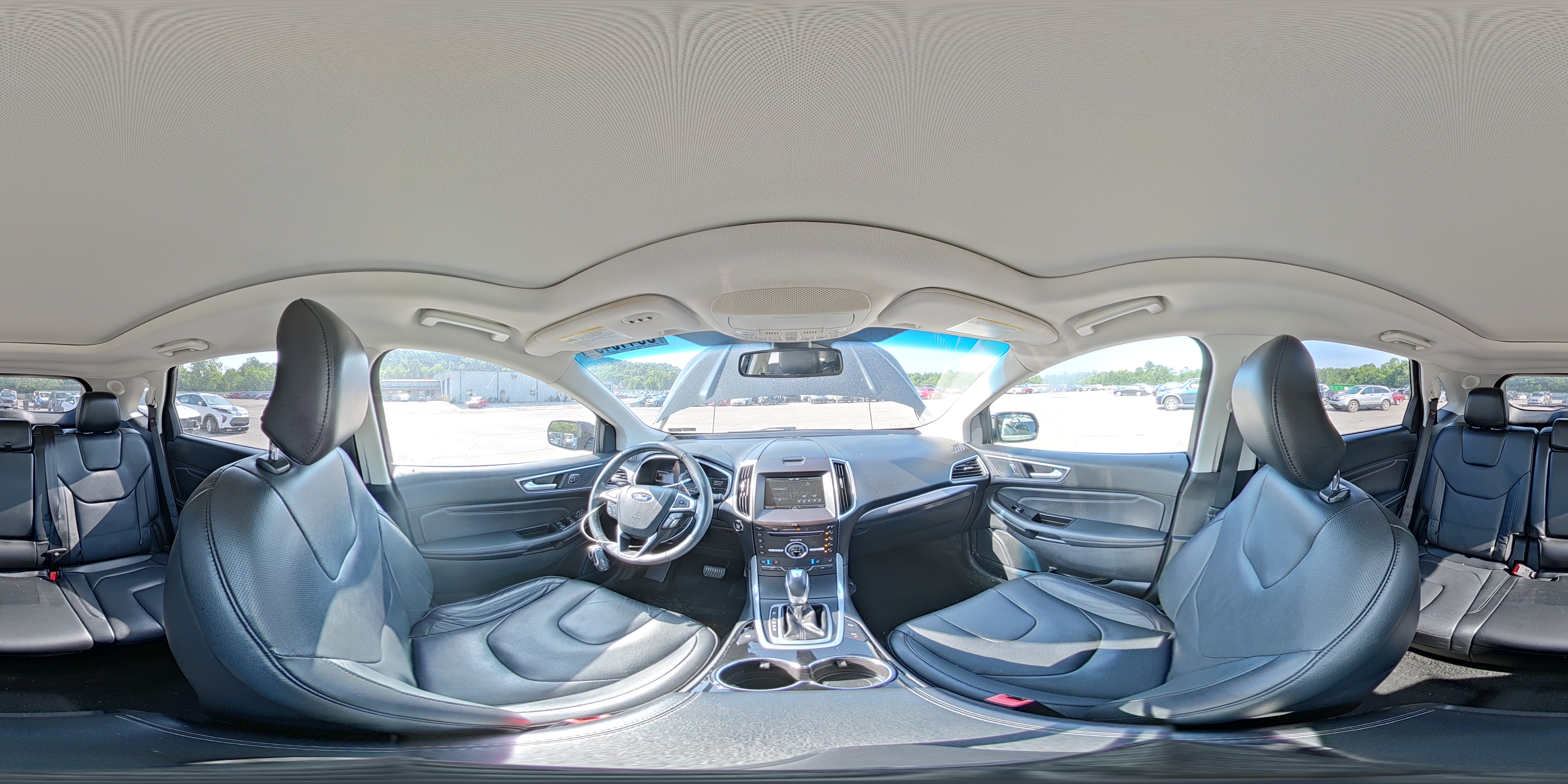 2015 Ford Edge Titanium Black vin: 2FMPK4K94FBB32970