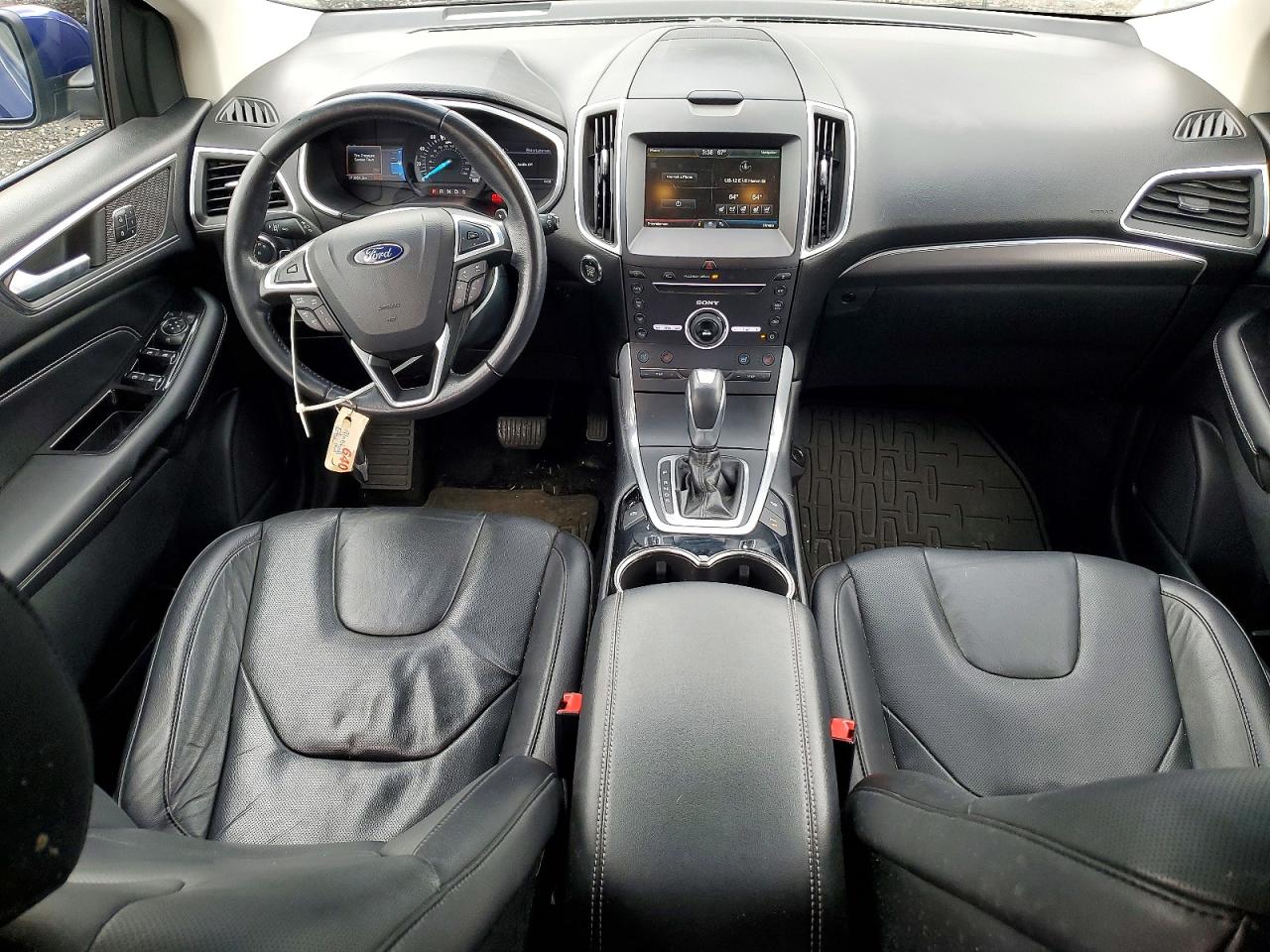 2015 Ford Edge Titanium Blue vin: 2FMPK4K94FBC12835