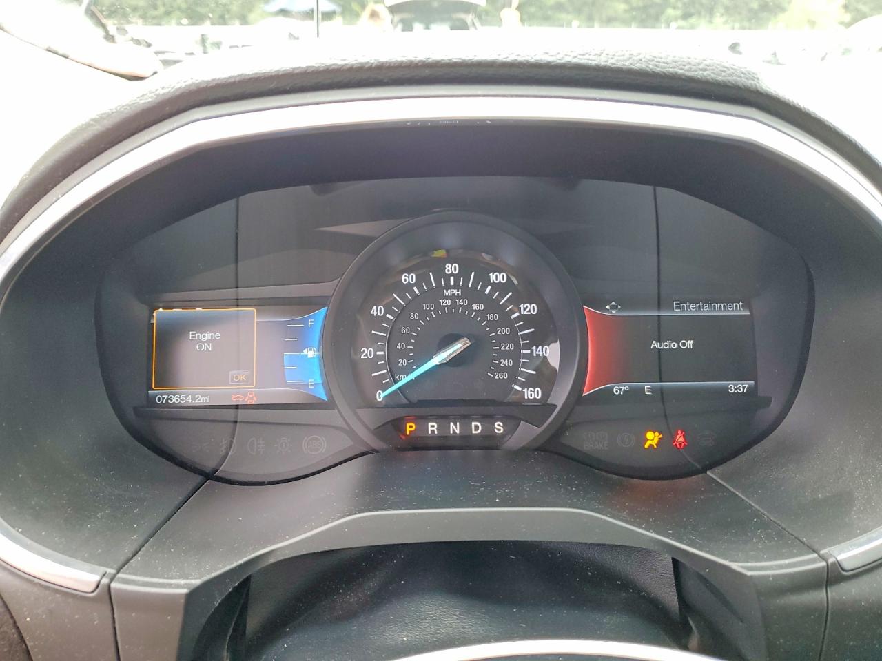 2015 Ford Edge Titanium Blue vin: 2FMPK4K94FBC12835