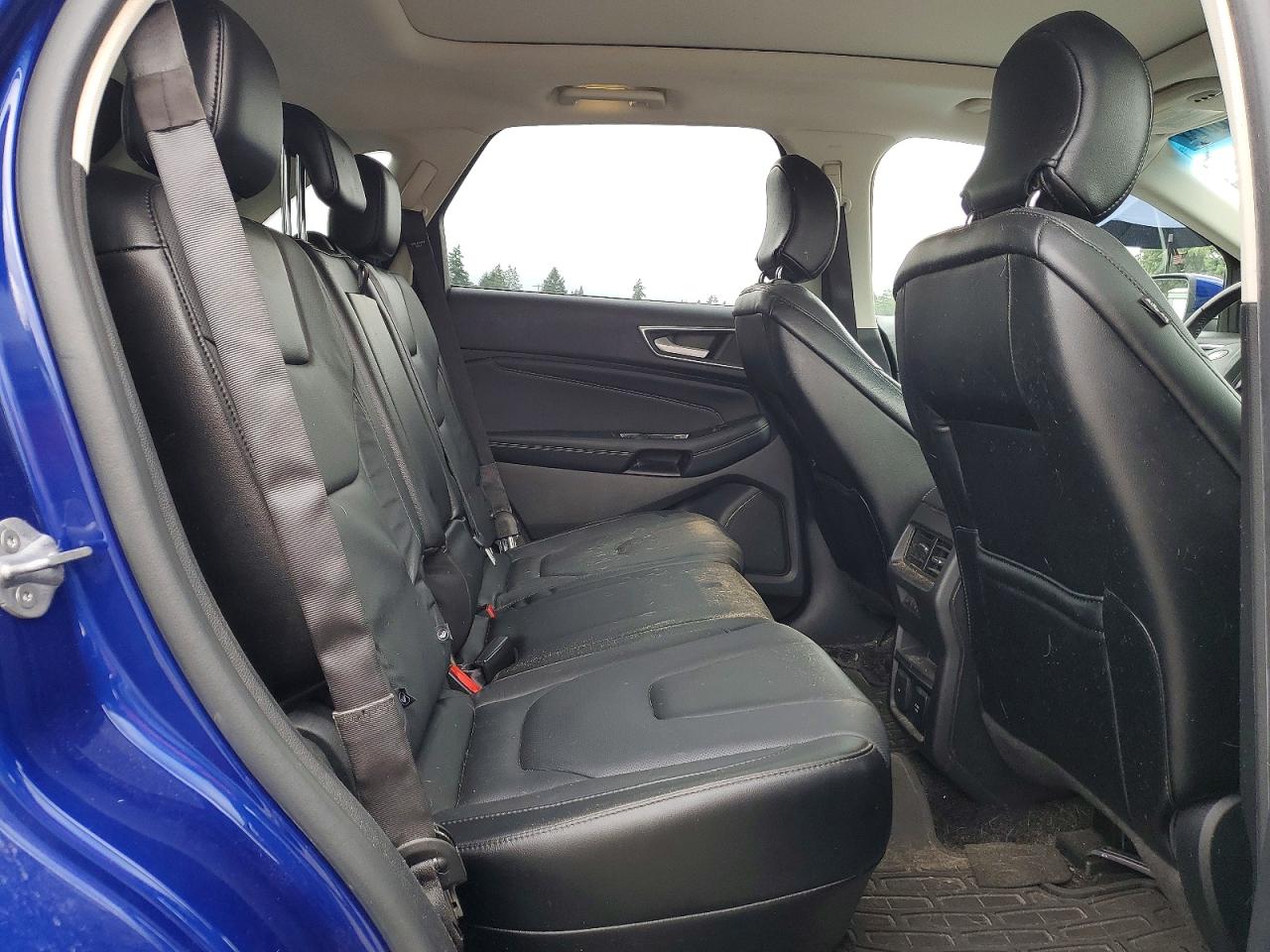 2015 Ford Edge Titanium Blue vin: 2FMPK4K94FBC12835